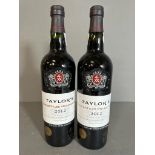 Two Bottles of Taylor's 2012 Late Bottled Vintage Port