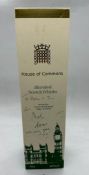 A boxed bottle of House of Commons Blended Scotch Whisky