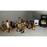 A selection of various miniatures