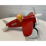 A wooden Brio plane (35cm X 35cm)