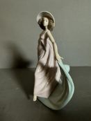 A boxed Lladro figure of a dancing lady Condition Report good condition