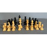 A boxed set of chess pieces