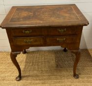 Queen Anne style lowboy (H70cm W77cm D50cm)