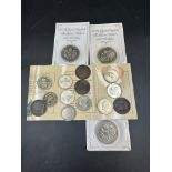 A small selection of United Kingdom collectable coins.