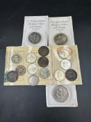 A small selection of United Kingdom collectable coins.