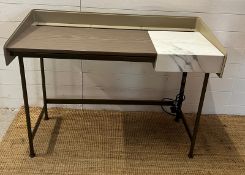 An Italian Bontempi casa secret desk (H84cm W112cm D50cm)