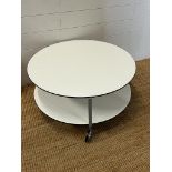 "Chicago" coffee table by Gunilla Allard (H38cm Dia75cm)