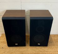 Two Sansui speakers