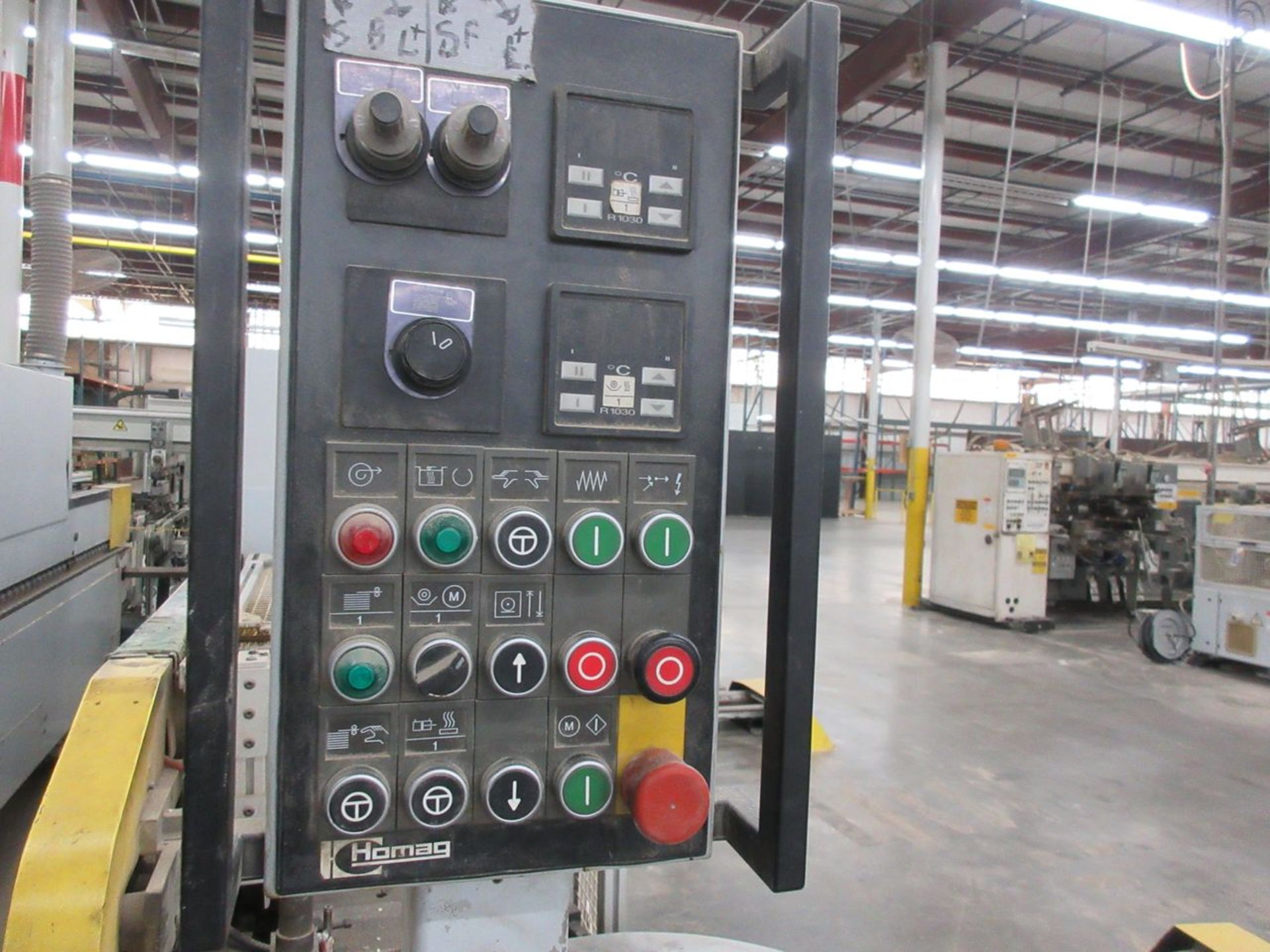 Homag Type KL84/A12/30 Double End Edge Bander, S/N: 0-200-08-3019 (1998); with Coil Feed Reel, - Image 20 of 26