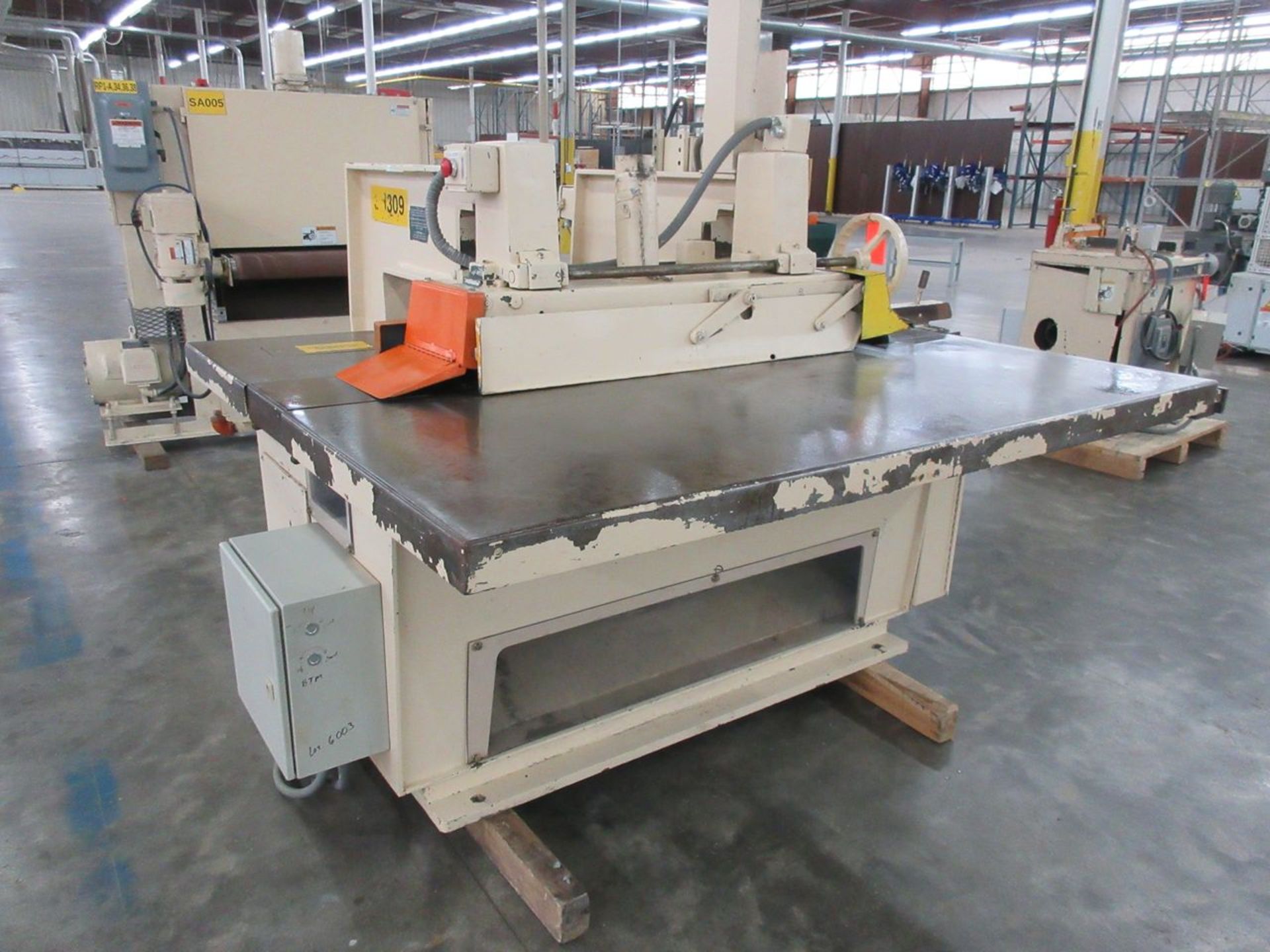 Diehl Model SL-52 Straight Line Chain-Fed Rip Saw, S/N: 10/85M4860-4276; with 25 in. Throat, 15-HP - Image 2 of 7