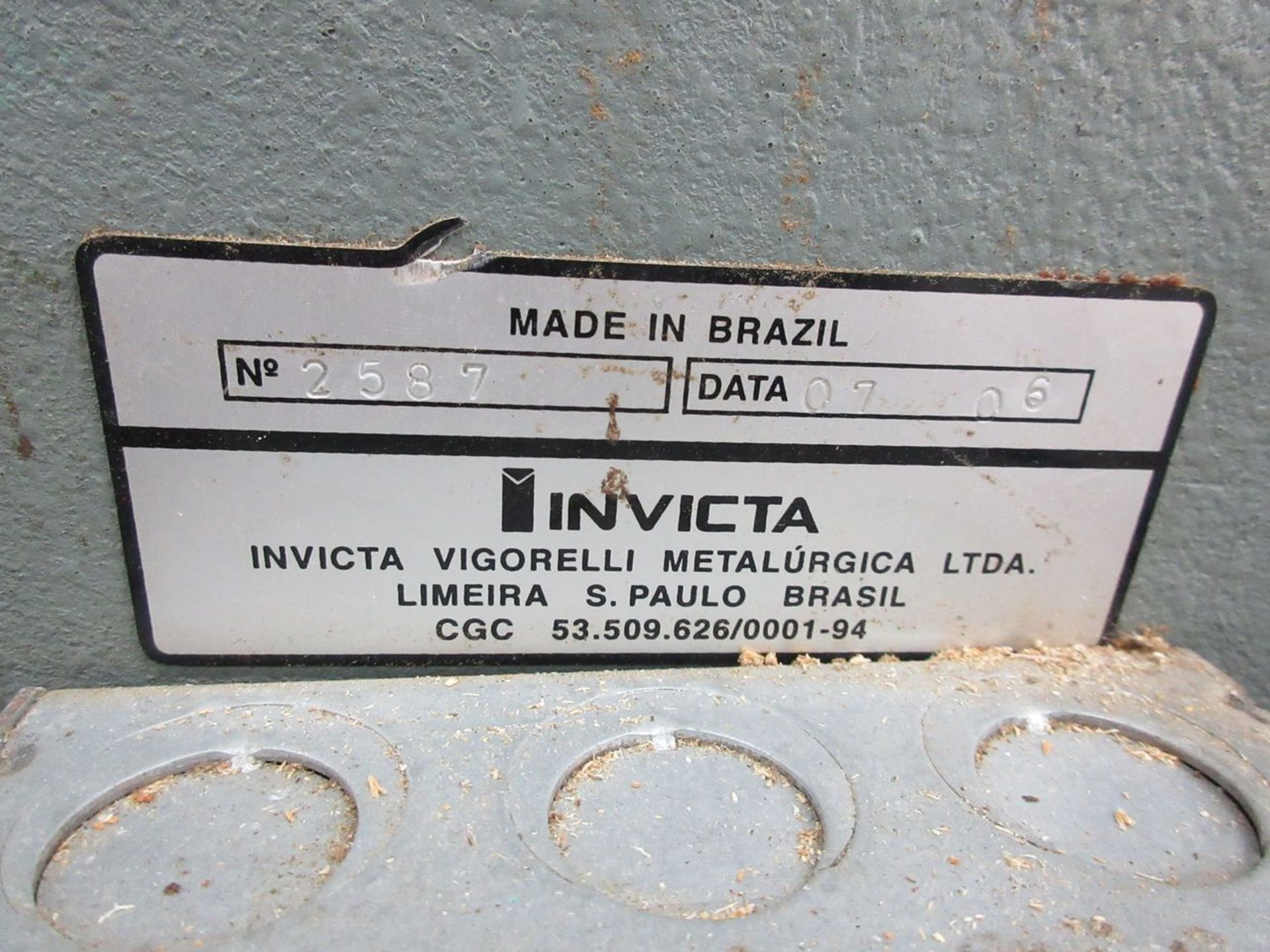 Invicta Model TI-14 Single Spindle Vertical Shaper, S/N: 2587 (2006); with 2 in. Arbor, 10,000 - Image 3 of 4