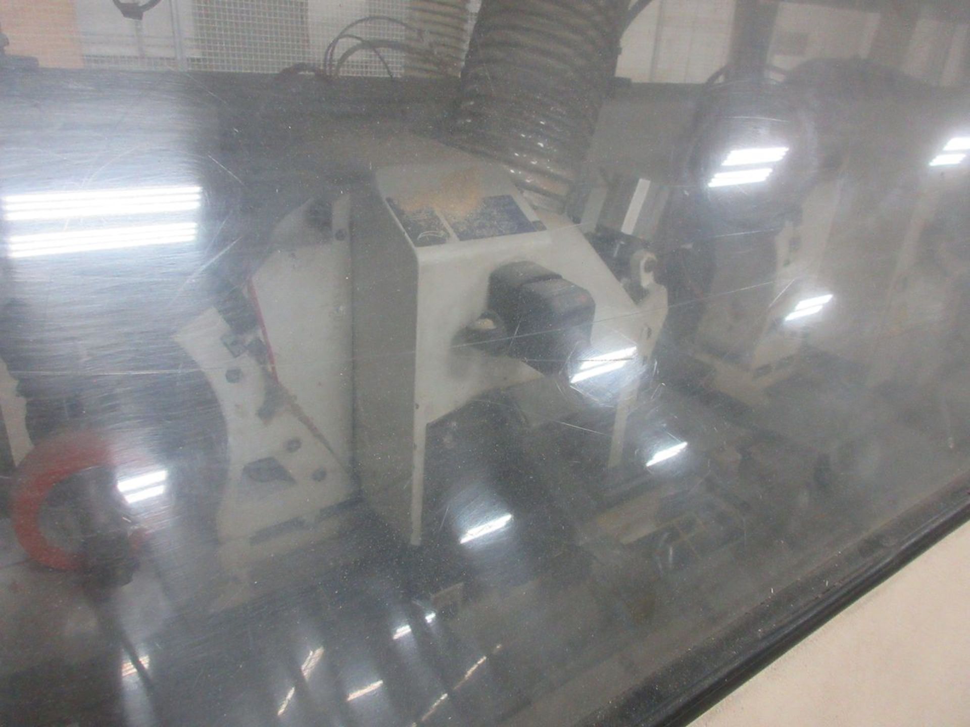 SCM 9-Head Topset XL Continuous Feed-Through Moulder, S/N: AA1/014774 (2005); with Extra Motors, - Image 4 of 13