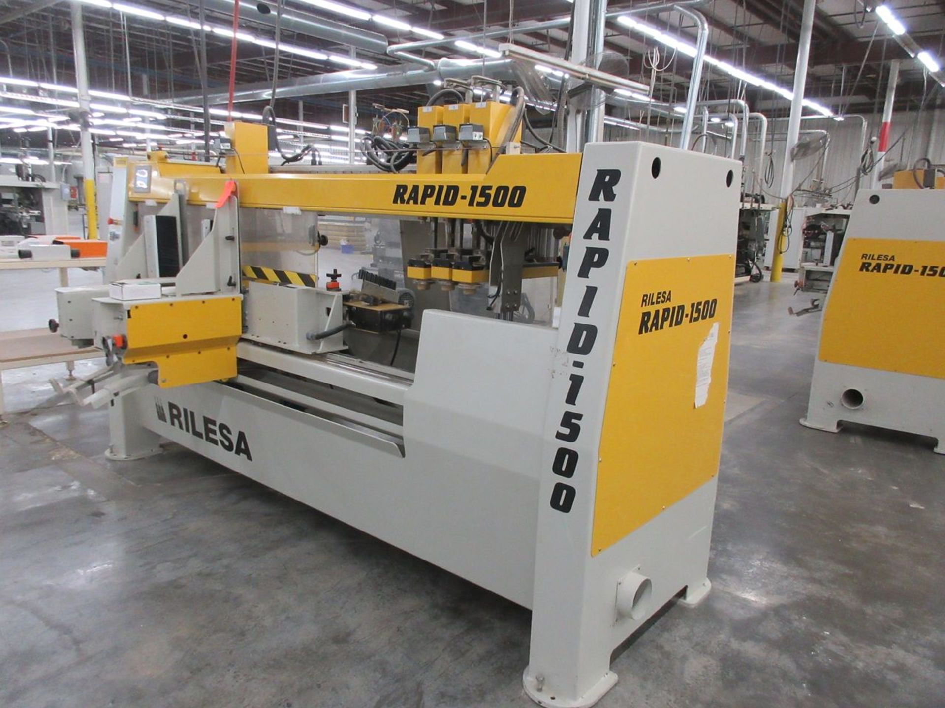 Rilesa Rapid-1500 Automatic Dowel Drilling Machine, S/N: 27011325 (2013); Opposing 5-Spindle - Image 3 of 8