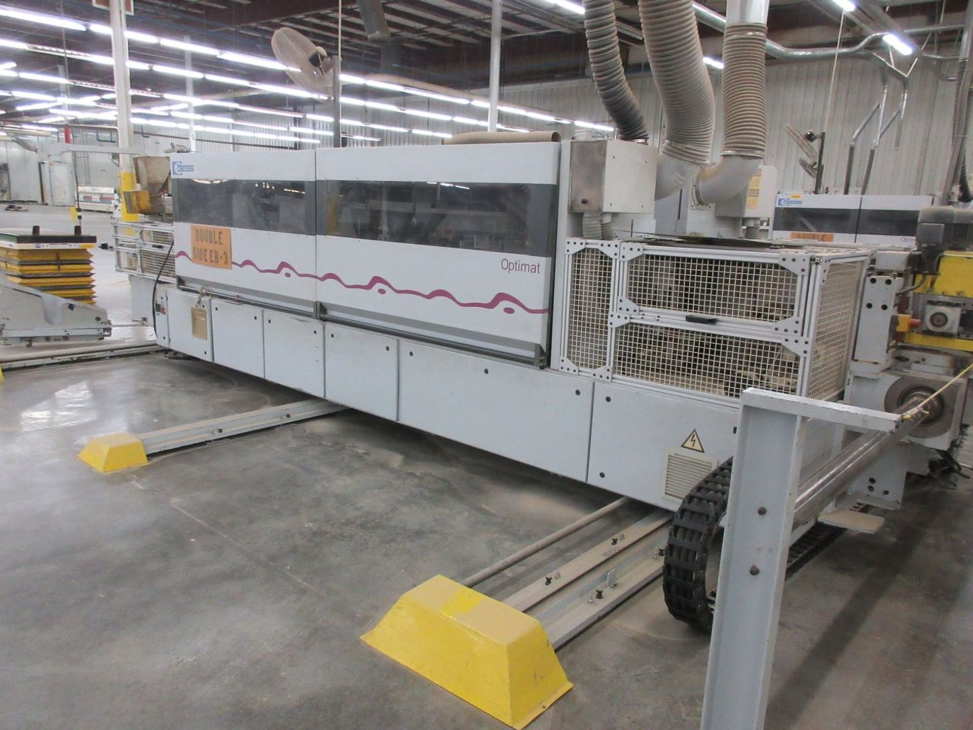 Homag Type KL25/7/A12/20 Double End Edge Bander, S/N: (1998); with Strip Feed, Glue Station, - Image 10 of 18