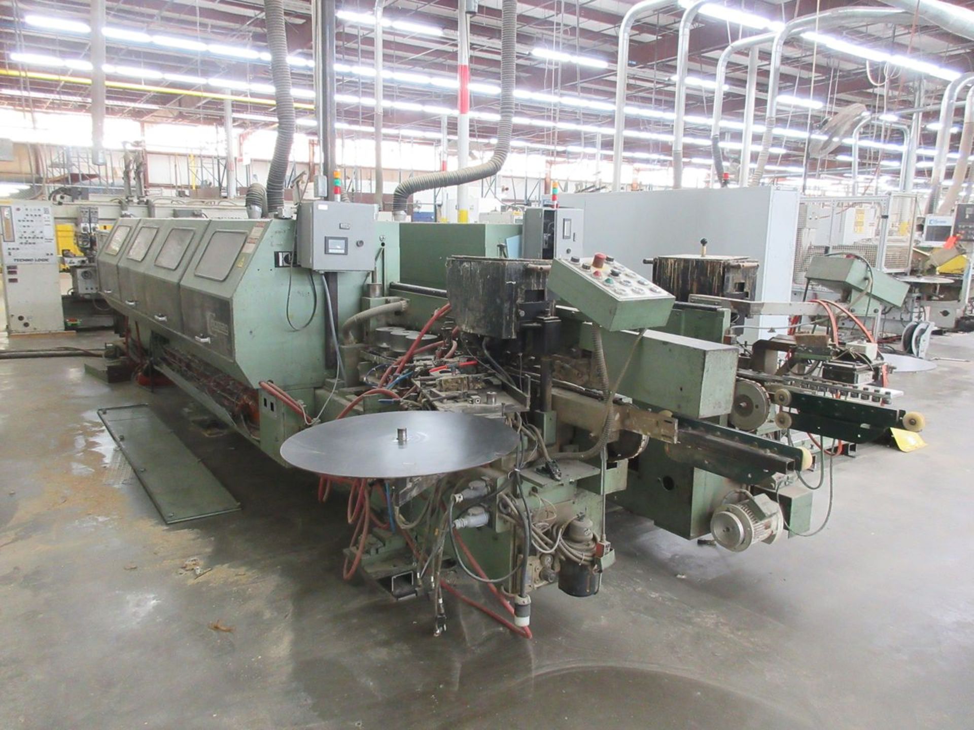 Homag Type KL87/A/30 Double End Edge Bander, S/N: 0-200-08-0007 (1985); with Coil Feed Reel, Glue - Image 3 of 17