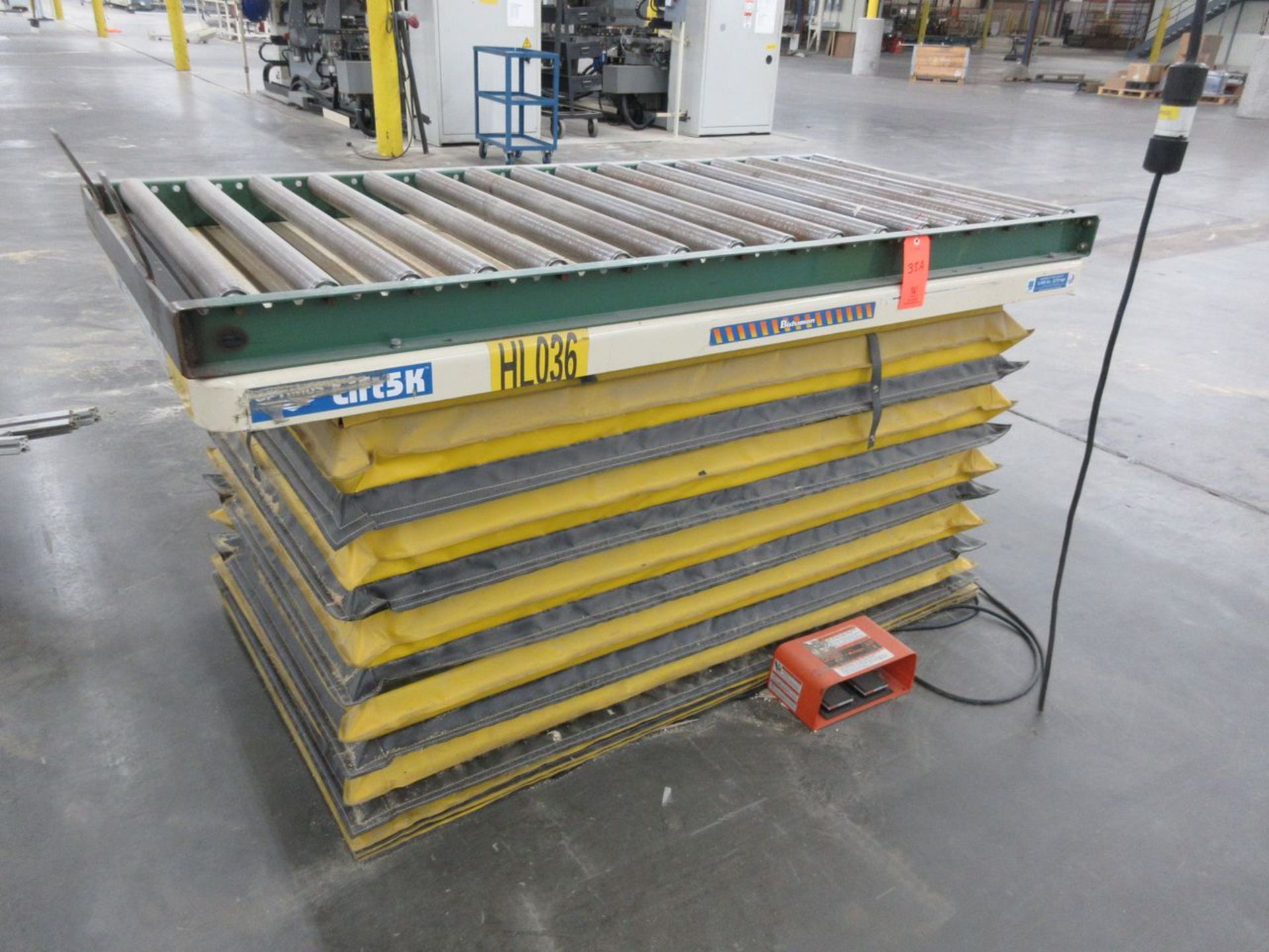 Bishamon 5,000 lb. Cap. Model L5K-3672 Optimus Lift5K Electric Scissors Lift, S/N: 1912619 (2019);