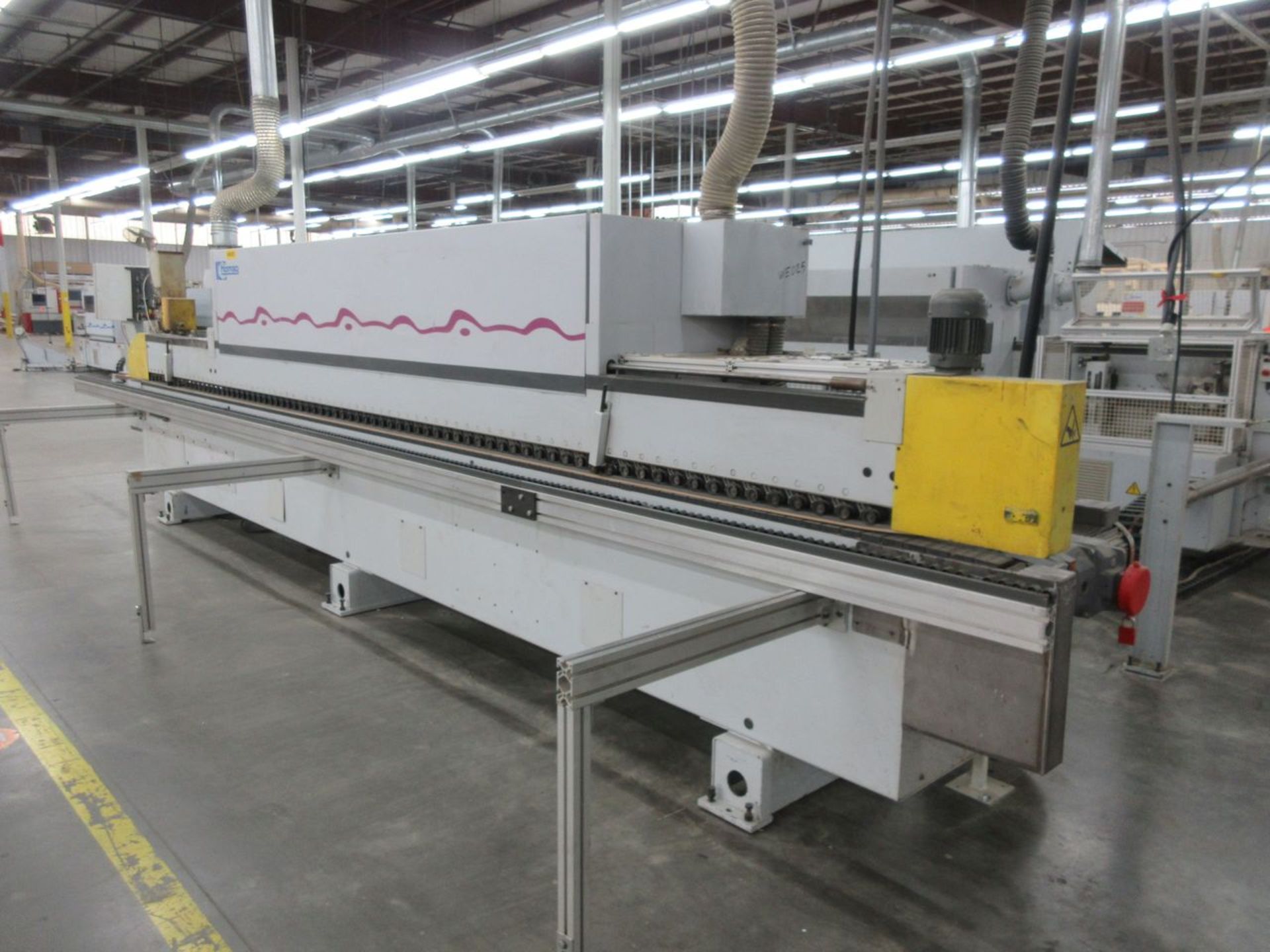 Homag KL76/A20 Single End Edge Bander, S/N: 0-200-08-4020 (1999); with Coil Feed Reel, Glue Station, - Image 10 of 13