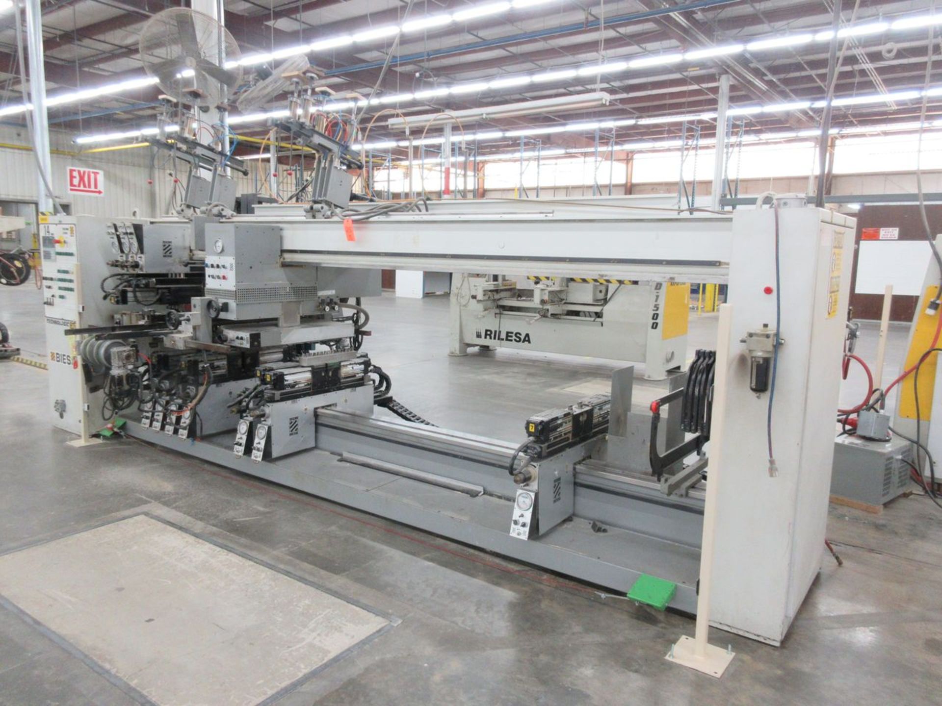 Biesse Techno Logic Through-Feed Automatic Drilling Machine, S/N: 92045 (1999); with 3200-mm Max. - Image 3 of 8