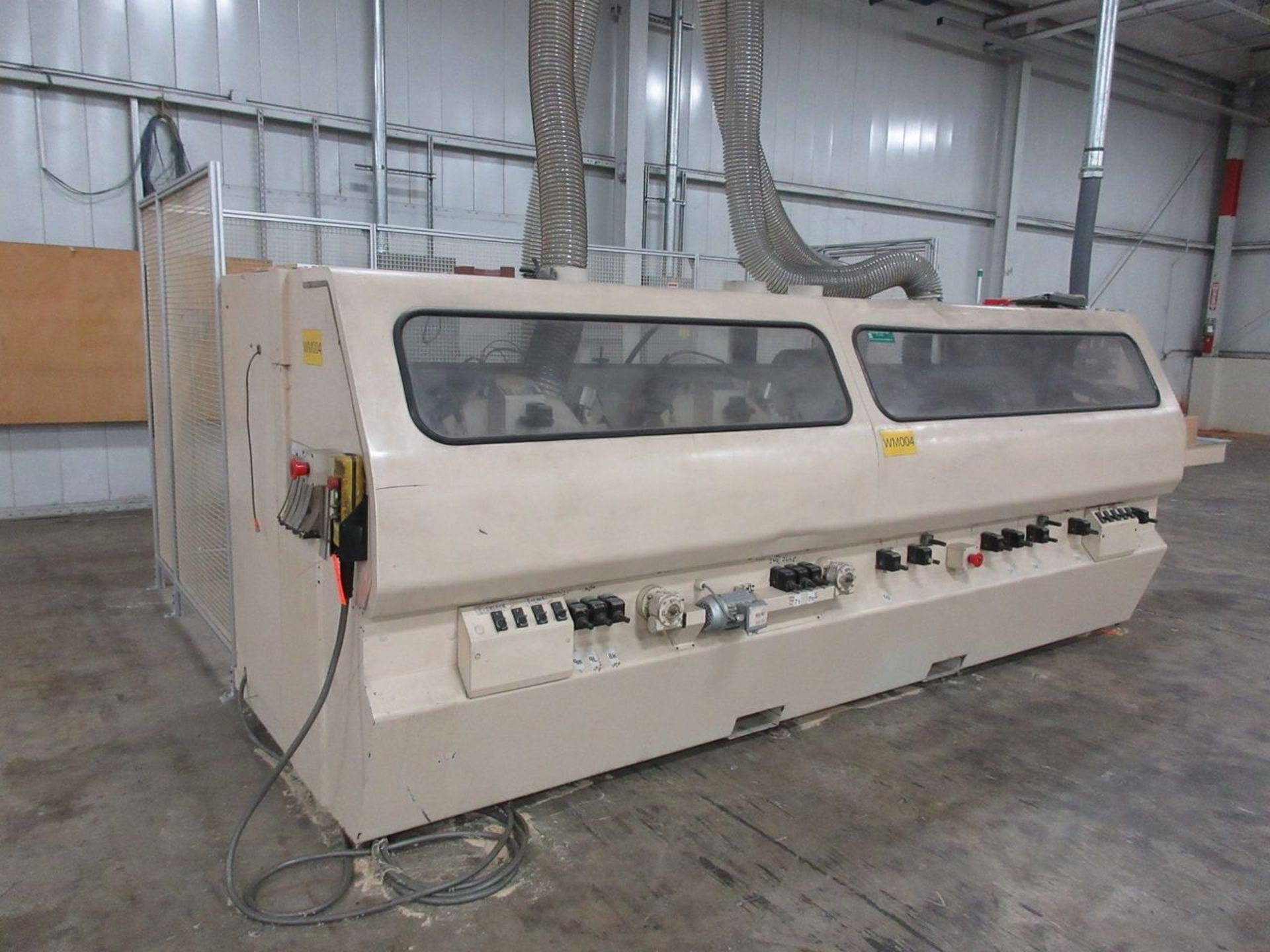 SCM 9-Head Topset XL Continuous Feed-Through Moulder, S/N: AA1/014774 (2005); with Extra Motors, - Image 2 of 13