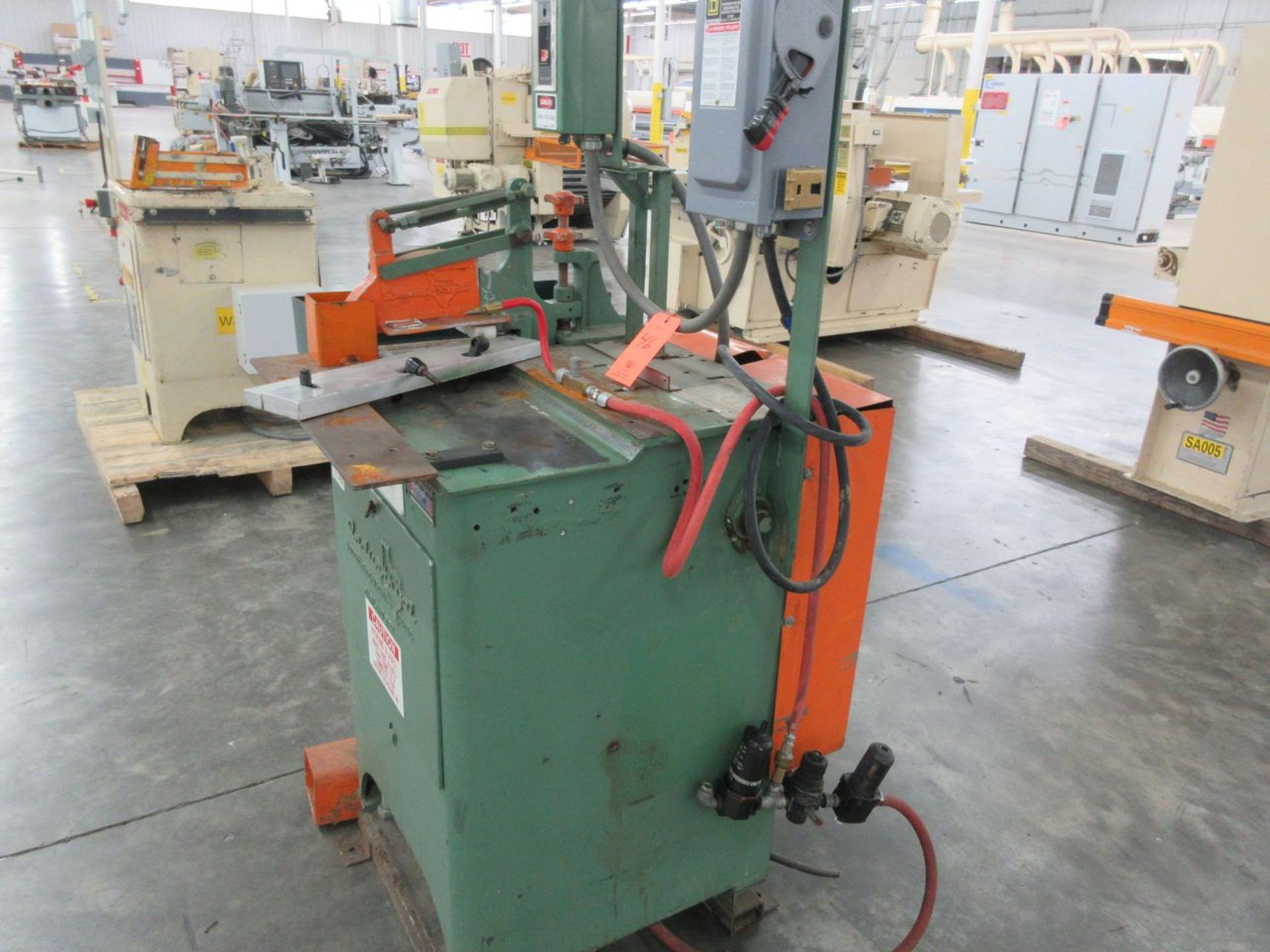 Industrial Model C500L Left Hand Upacting Cut-Off Saw, S/N: C500L-12-408388; (Asset #: N/A) - Image 2 of 3