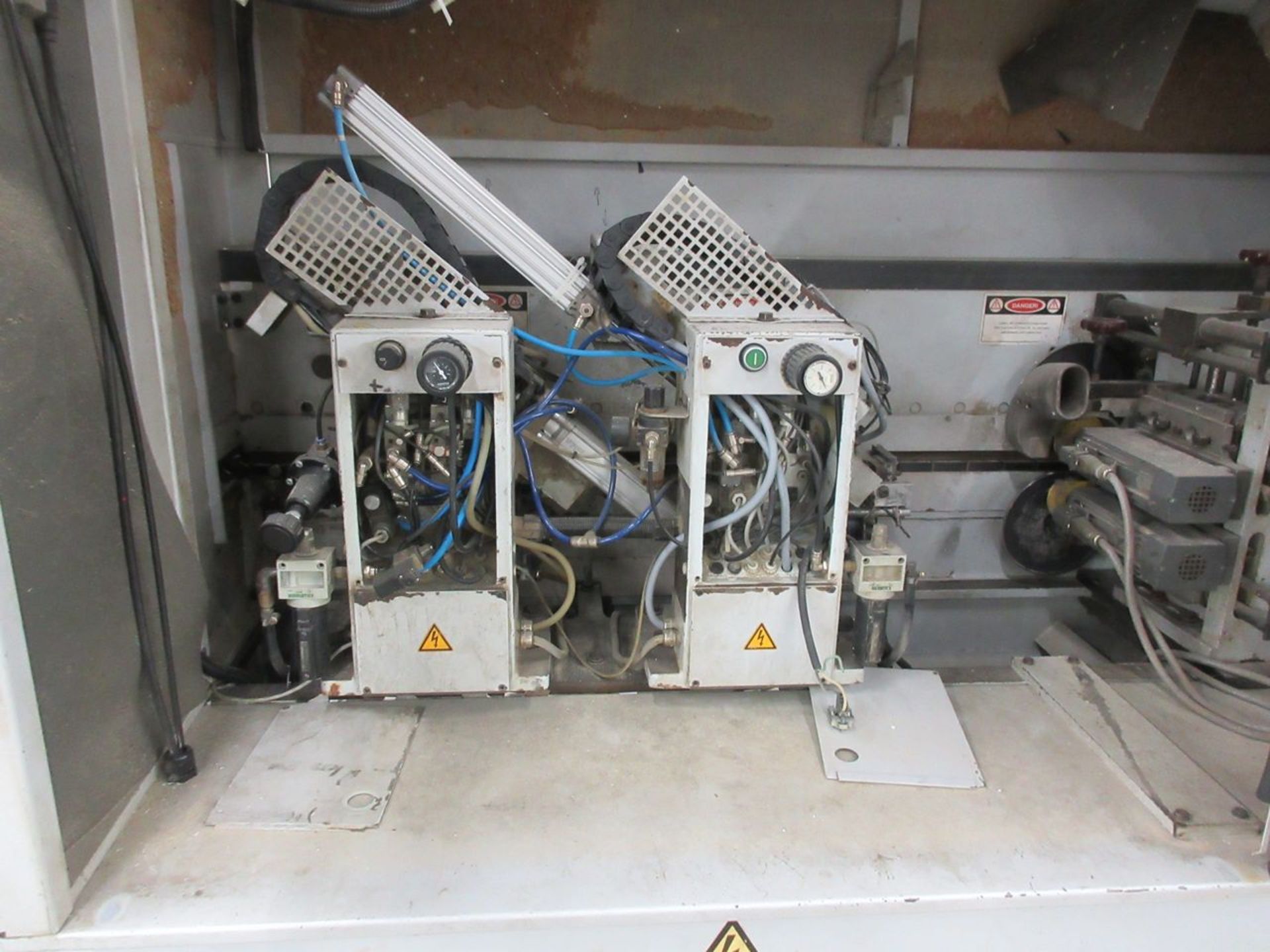 Homag Type KL84/A12/30 Double End Edge Bander, S/N: 0-200-08-3019 (1998); with Coil Feed Reel, - Image 14 of 26