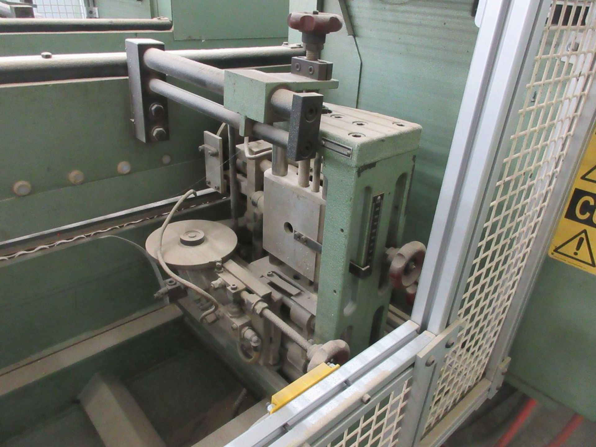 Homag Type KL87/A/30 Double End Edge Bander, S/N: 0-200-08-0007 (1985); with Coil Feed Reel, Glue - Image 7 of 17