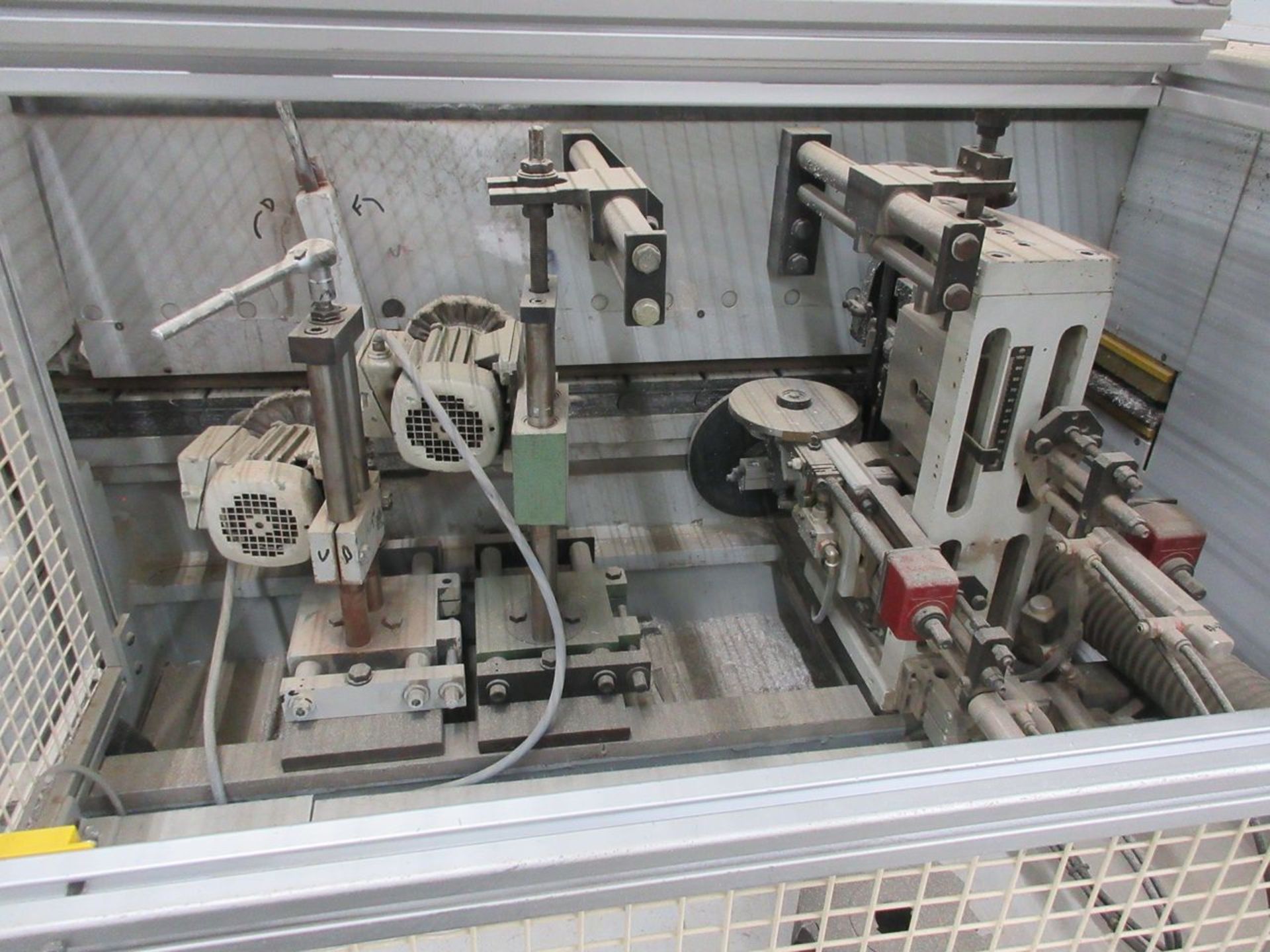 Homag Type KL25/7/A12/20 Double End Edge Bander, S/N: (1998); with Strip Feed, Glue Station, - Image 7 of 18