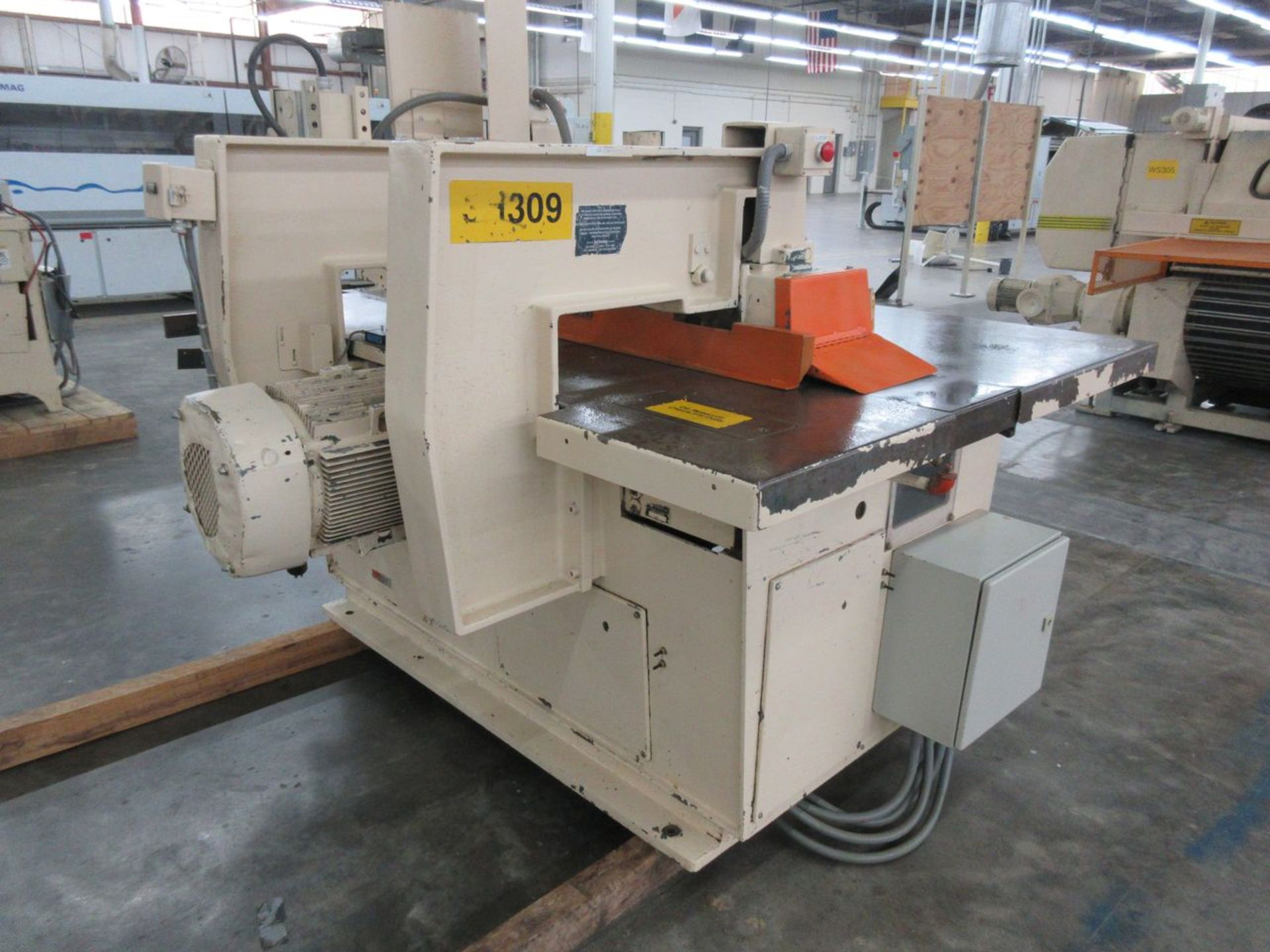 Diehl Model SL-52 Straight Line Chain-Fed Rip Saw, S/N: 10/85M4860-4276; with 25 in. Throat, 15-HP - Image 7 of 7