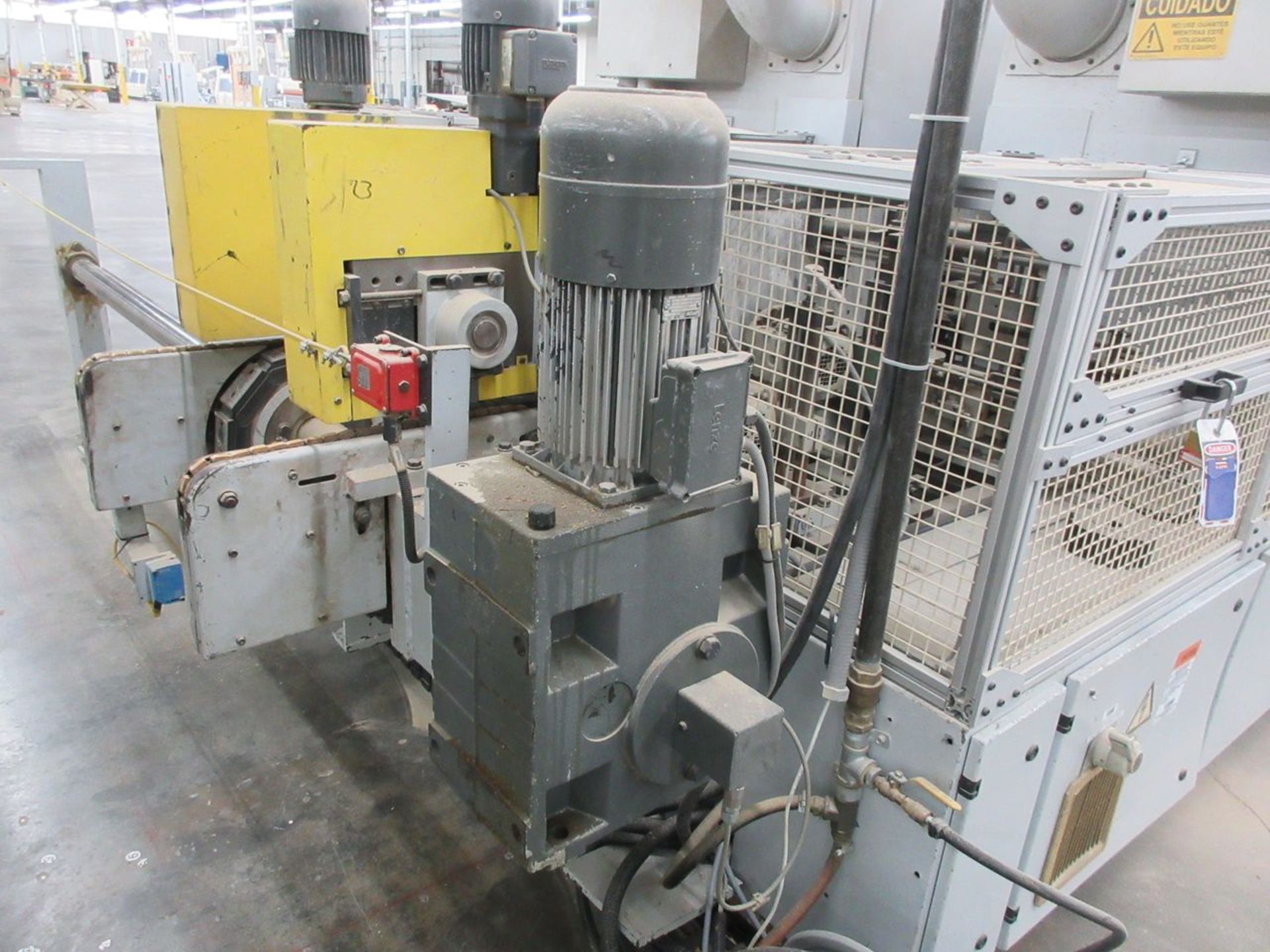 Homag Type KL25/7/A12/20 Double End Edge Bander, S/N: (1998); with Strip Feed, Glue Station, - Image 8 of 18