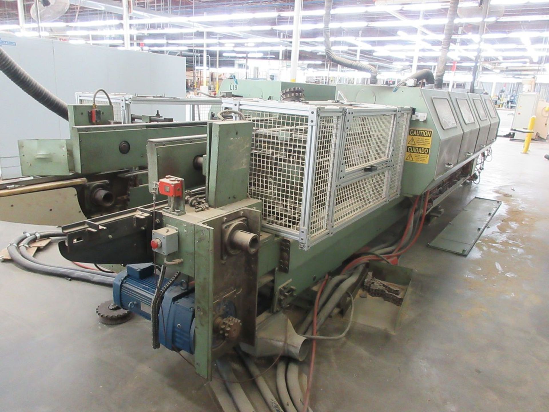 Homag Type KL87/A/30 Double End Edge Bander, S/N: 0-200-08-0007 (1985); with Coil Feed Reel, Glue - Image 9 of 17