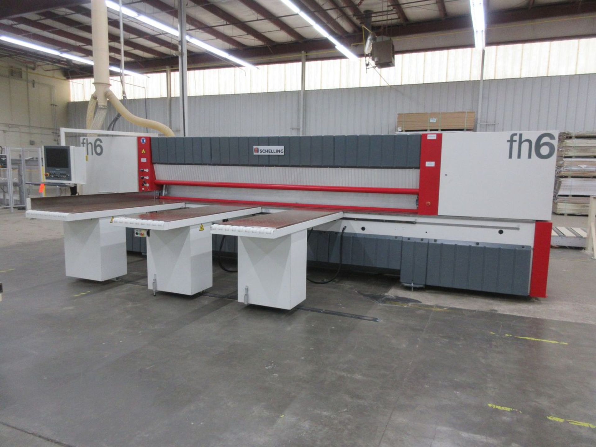 Schelling 14 ft. Model FH 6 430 CNC Rear Loading Horizontal Automatic Cut-to-Size Panel Saw, S/N: - Image 4 of 22