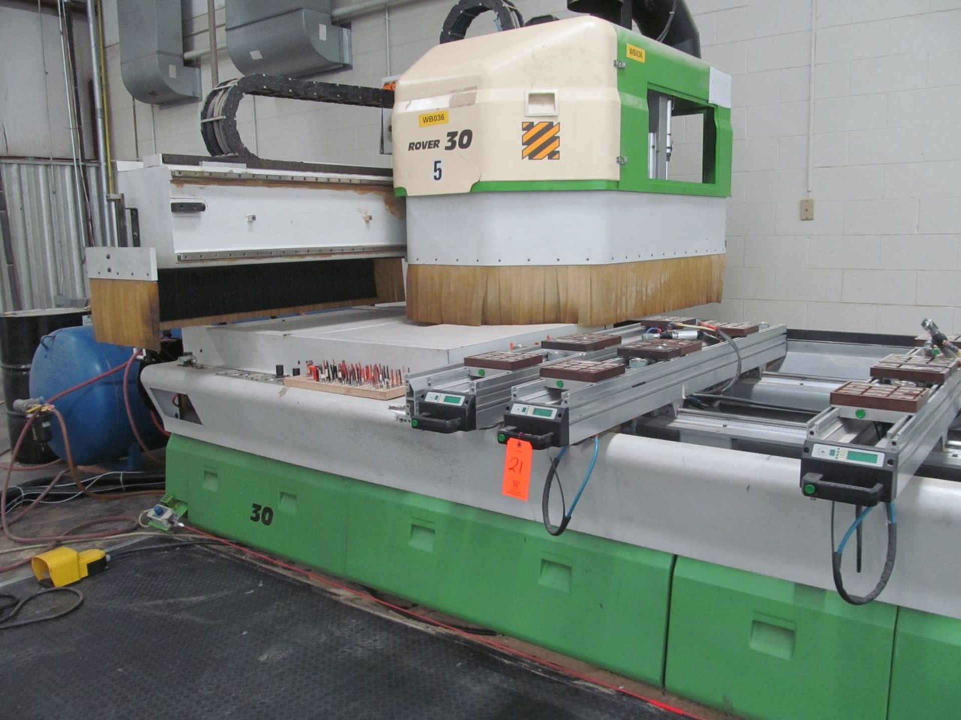 Biesse Rover 30 L2 CNC Machining Center (2-Electro Spindle Router), S/N: 9527 (2001); with Travels - Image 3 of 22