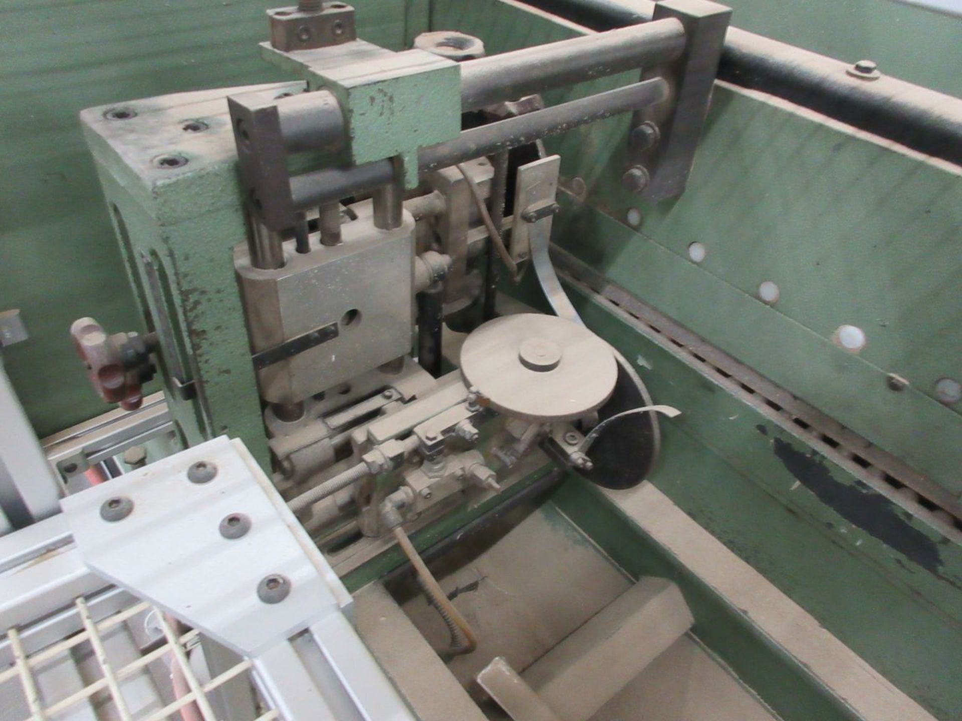 Homag Type KL87/A/30 Double End Edge Bander, S/N: 0-200-08-0007 (1985); with Coil Feed Reel, Glue - Image 14 of 17
