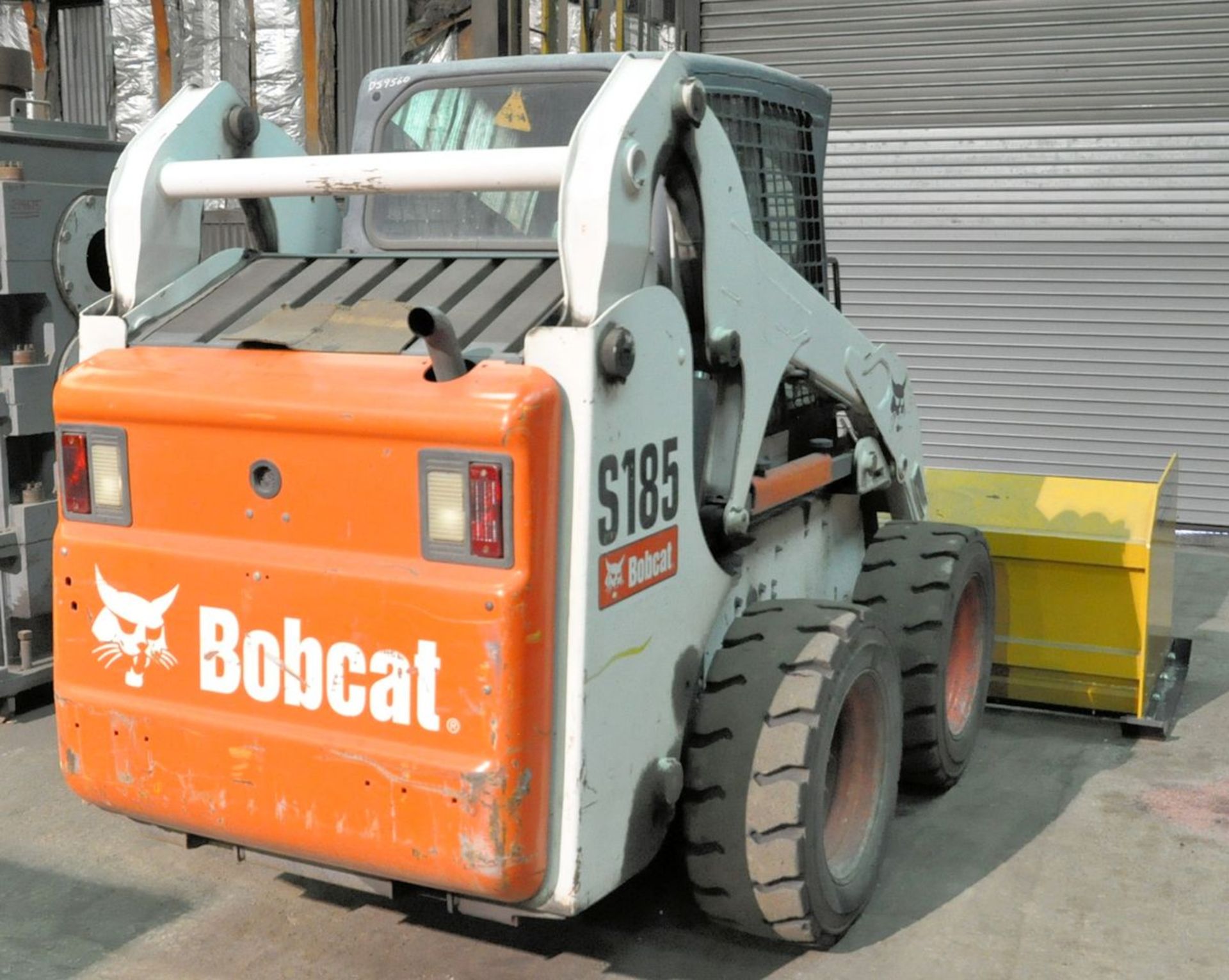 Bobcat Model S185 Skid Steer Loader, PIN: 530317251; with Express Steel XP30 96 in. Snow Pusher - Image 4 of 18