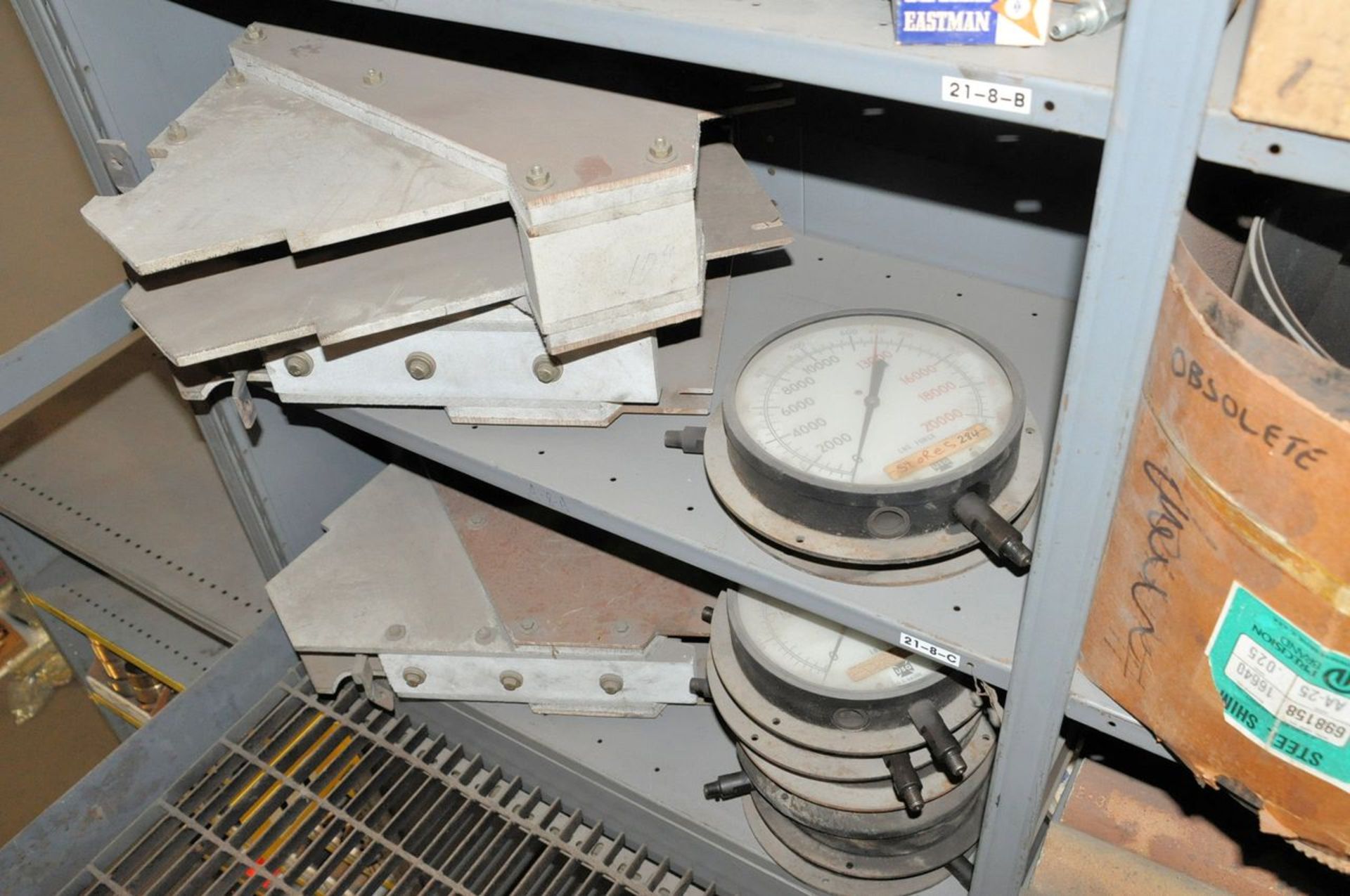 Lot - Various Machine Parts in (8) Sections on Mezzanine, (Storeroom) - Image 18 of 18