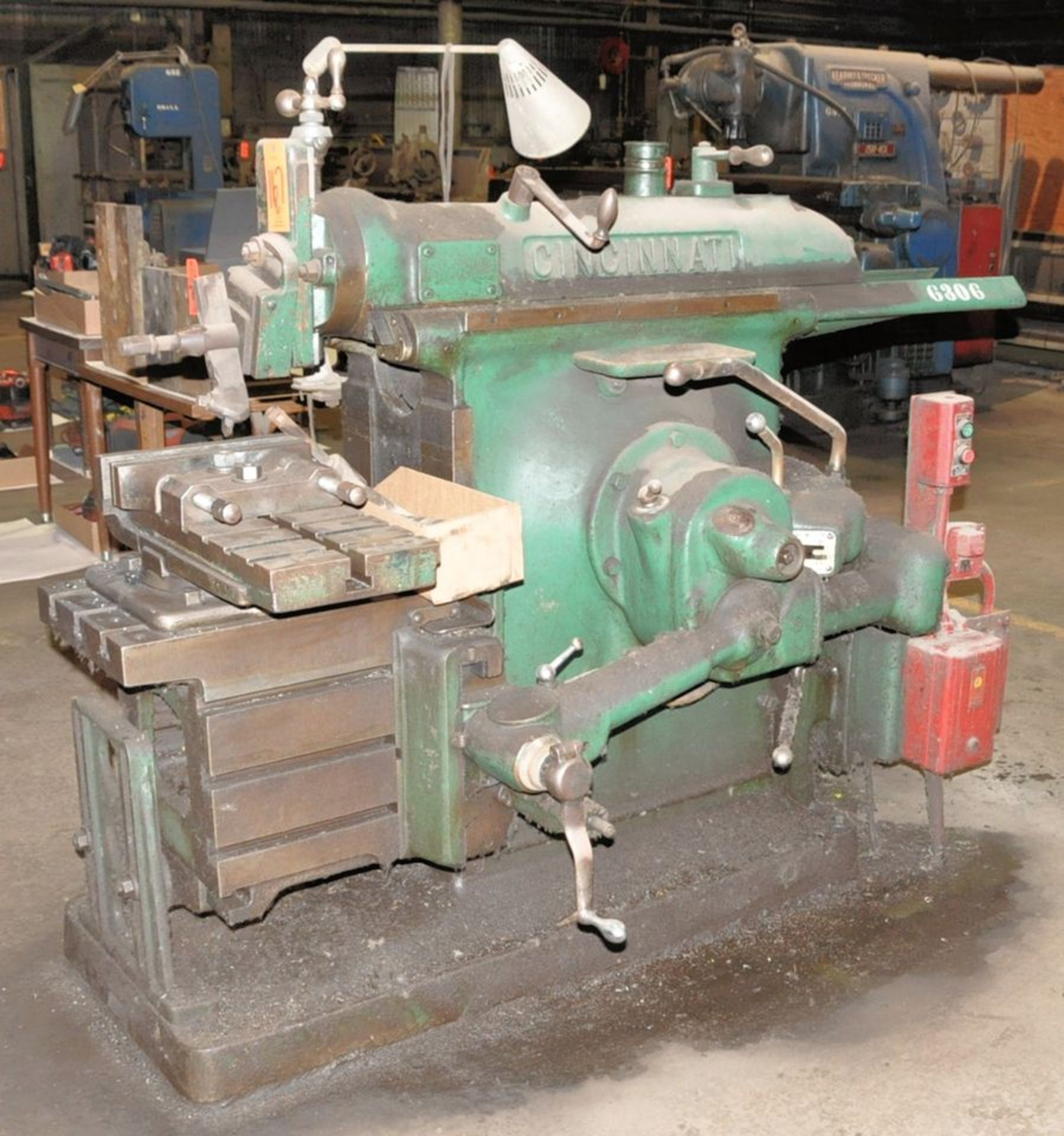 Cincinnati 20" Standard Shaper, S/n N/a, 12" Machine Vise, Work Light, (Machine Shop) - Image 2 of 8