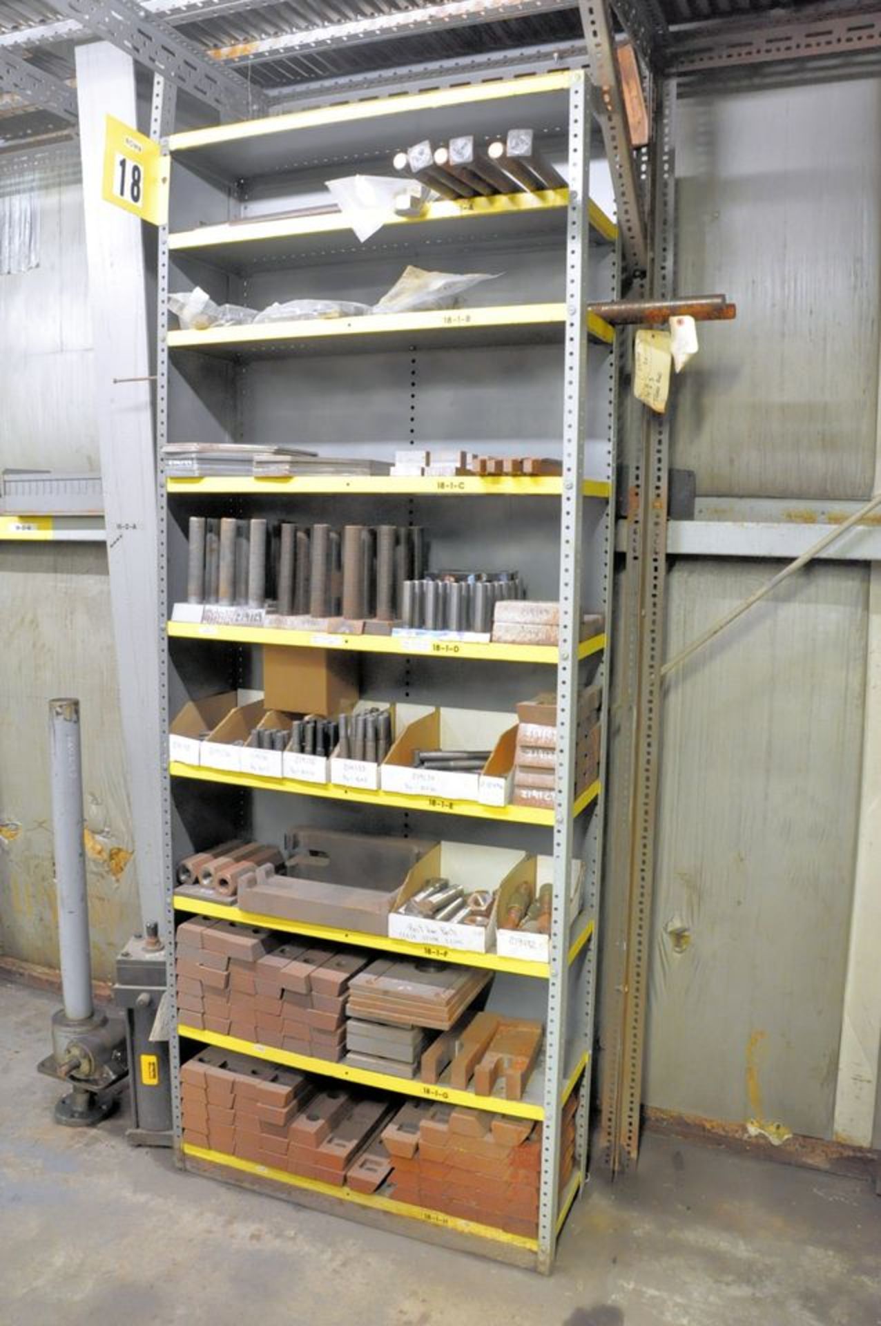 Lot - Various Machine Parts in (6) Sections and on (2) Pallets Along (1) Wall, (Storeroom) - Image 3 of 18