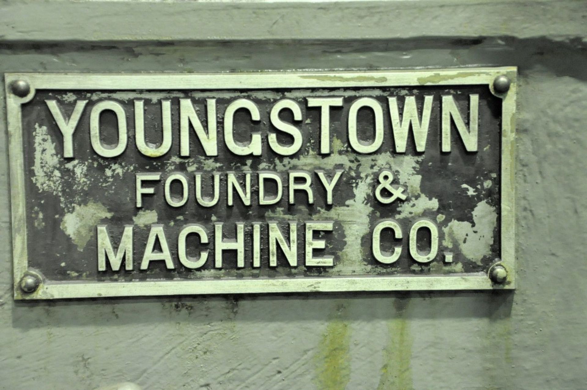 Youngstown Foundry and Machine Co. 24" Geared Head Block Lathe, S/n N/a, 20-HP, (Rolls Tool Room) - Image 9 of 9