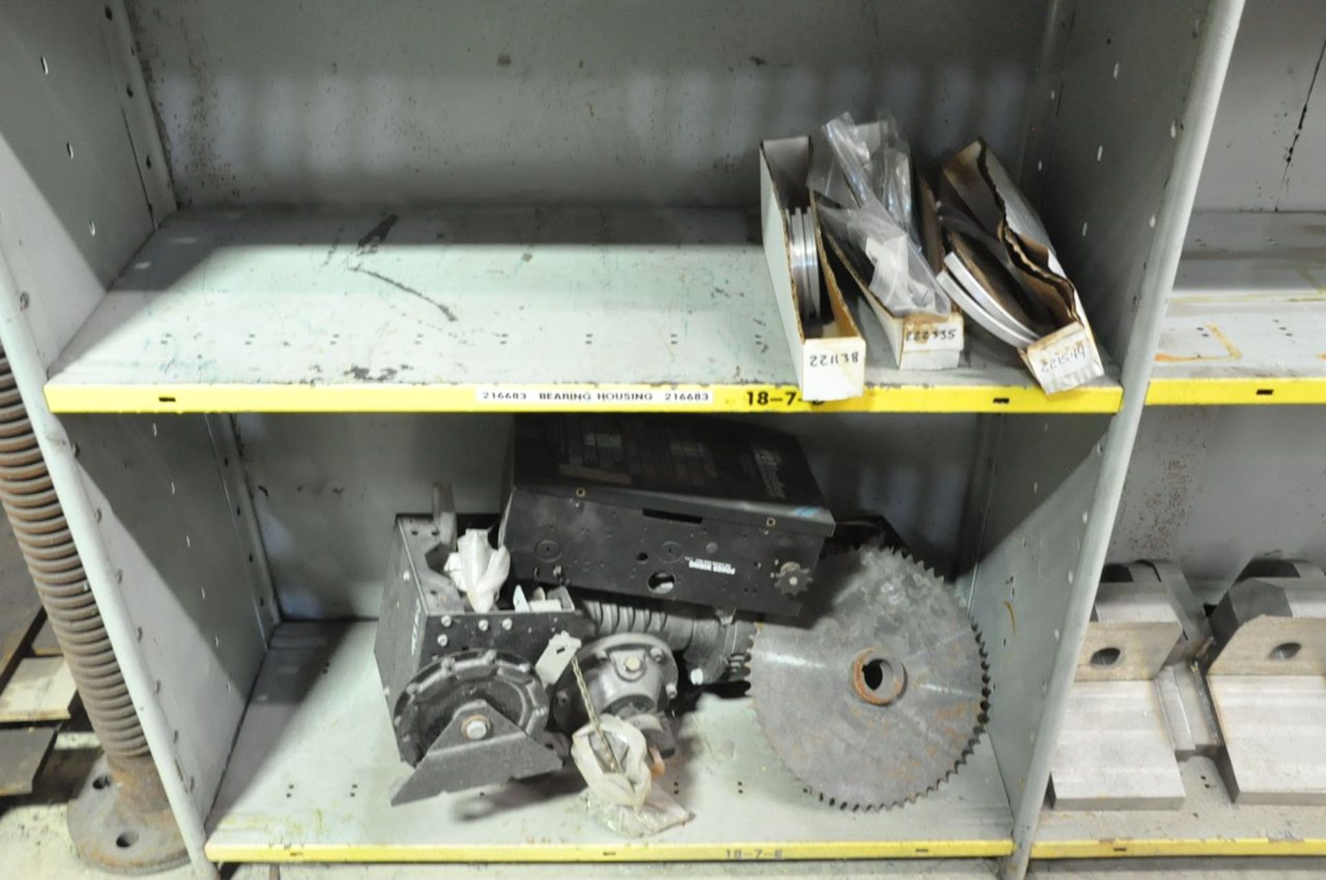 Lot - Various Machine Parts in (6) Sections and on (2) Pallets Along (1) Wall, (Storeroom) - Image 17 of 18