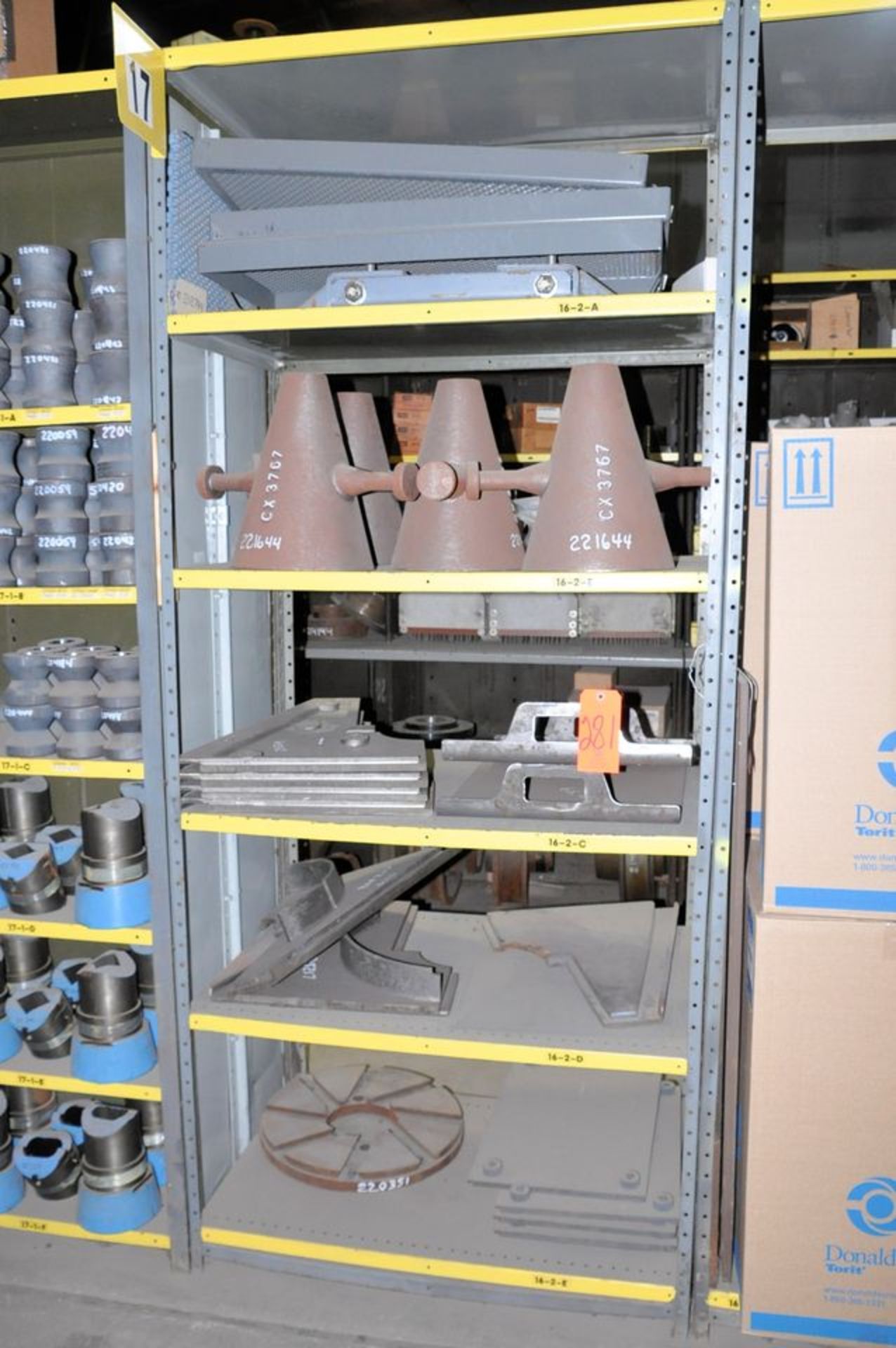 Lot - Pullies, Rollers, Gear Reducers, etc. in (5) Sections, (Storeroom) - Image 2 of 6