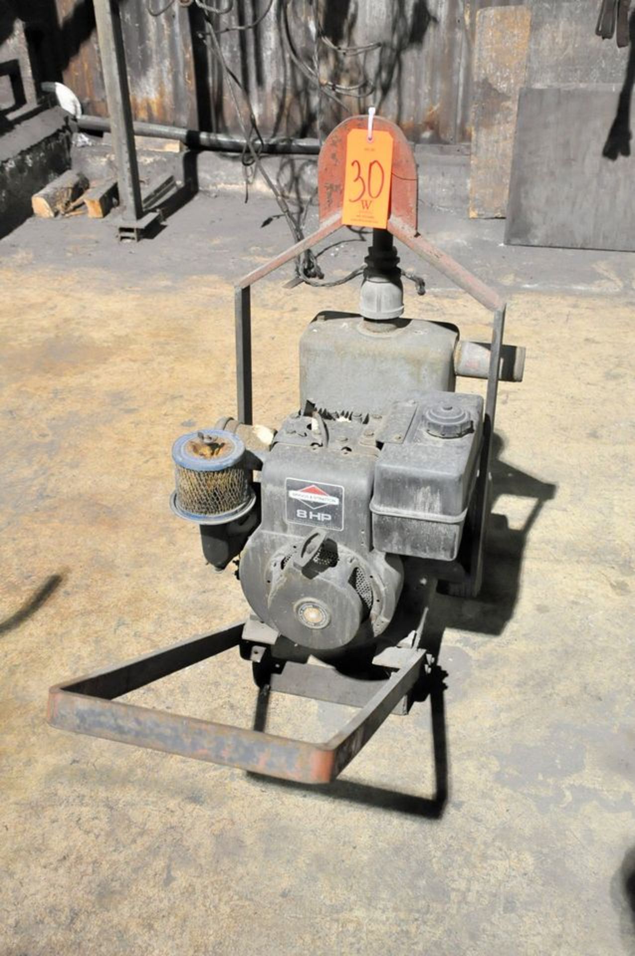 ITT Marlow 8-HP Gas Powered Portable Trash Pump, (Mill Annex)