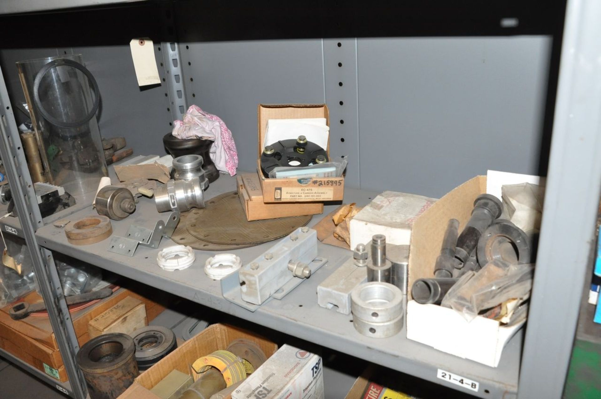 Lot - Various Machine Parts in (8) Sections on Mezzanine, (Storeroom) - Image 9 of 18