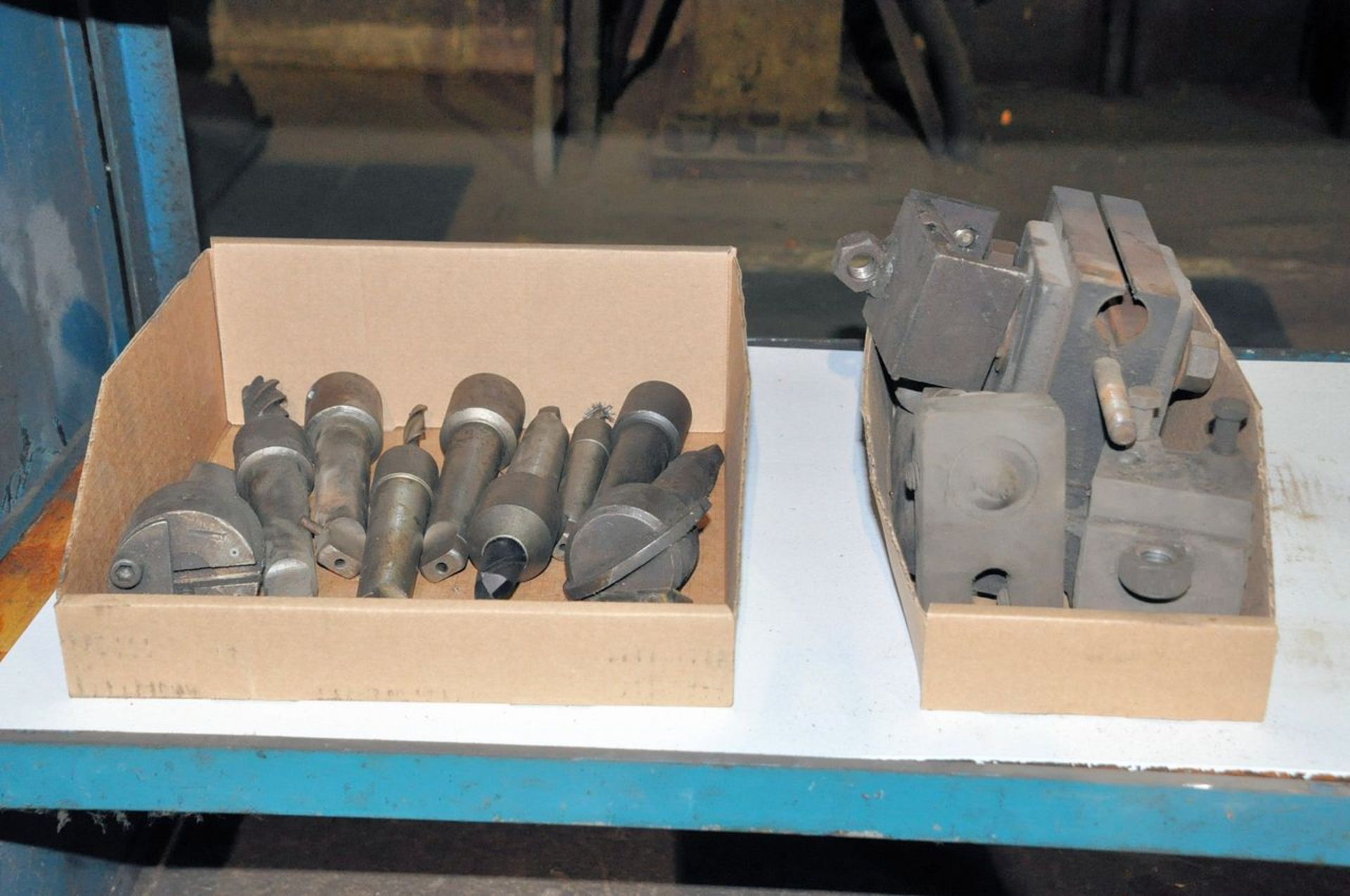 Lot - Various Reamers, and Holders in (3) Boxes on (2) Shelves, (Machine Shop) - Image 2 of 2