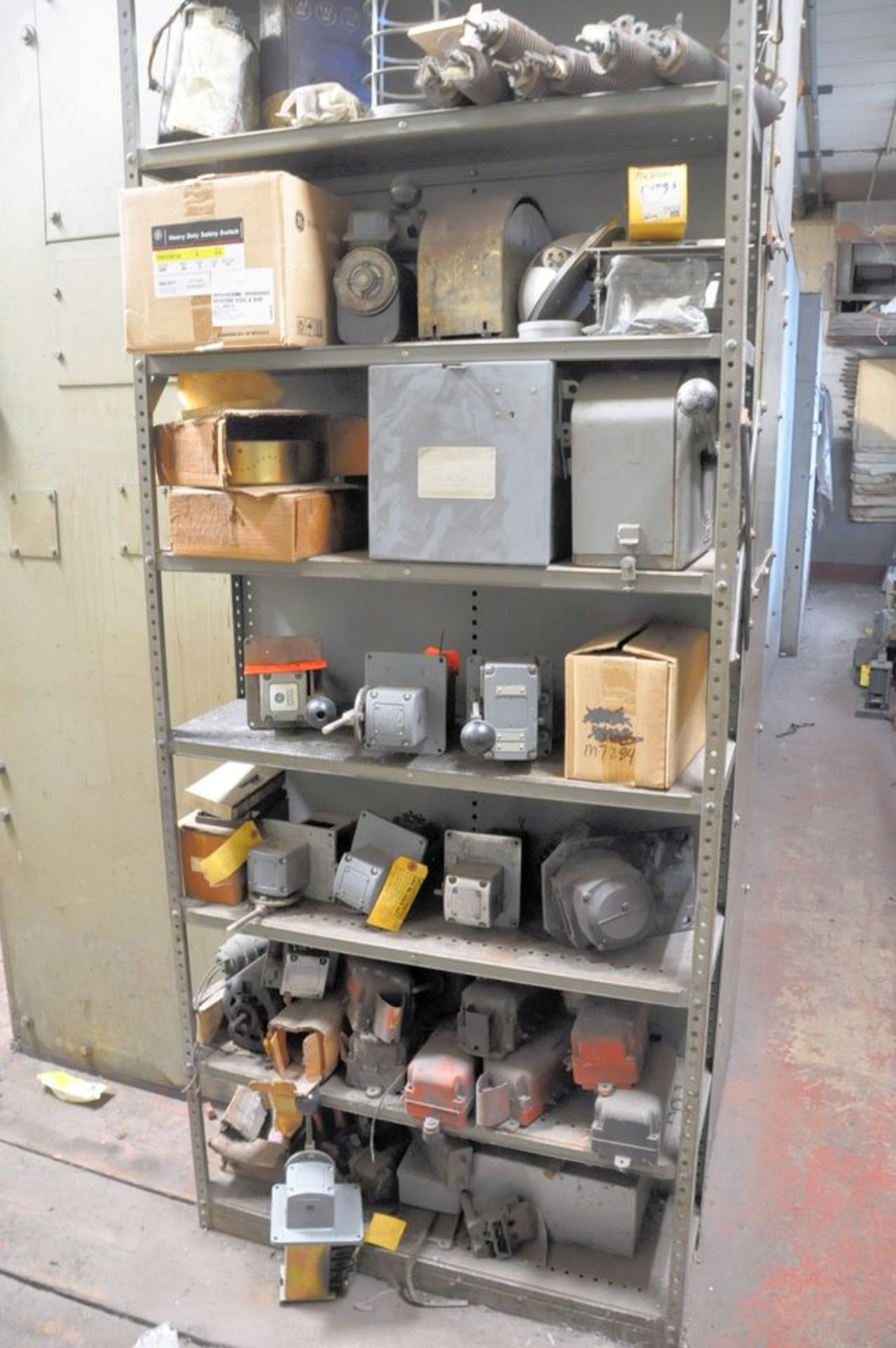 Lot - Lot - Cabinets and Shelving with Various Electrical Components Along (1) Wall, (Electrical - Image 2 of 17