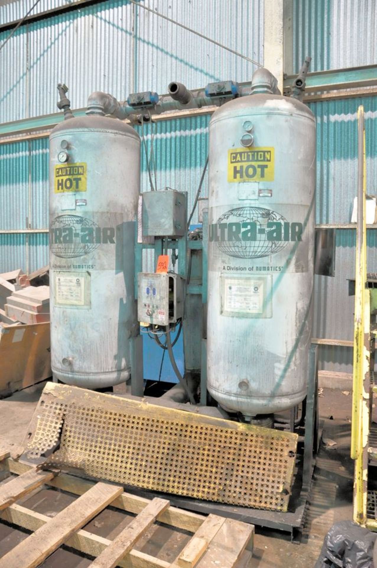 Lot - (1) Numatics Ultra-Air Dual Tank Compressed Air Dryer, and (1) Crystal Clean Parts Washer