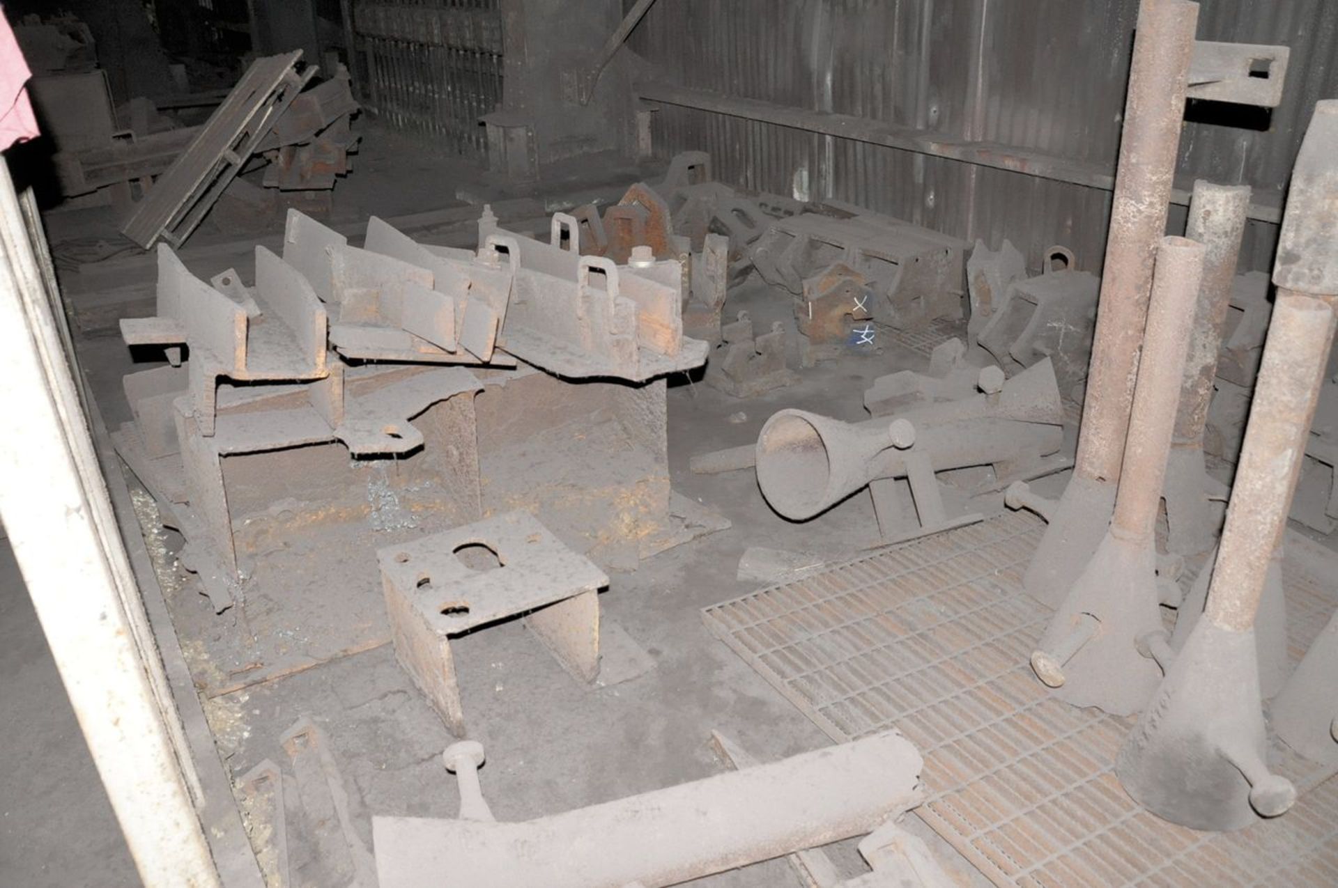 Lot - Scrap Parts on Floor Along (1) Wall, (Mill Bldg North End), (Behind Rolls Racks) - Image 6 of 6