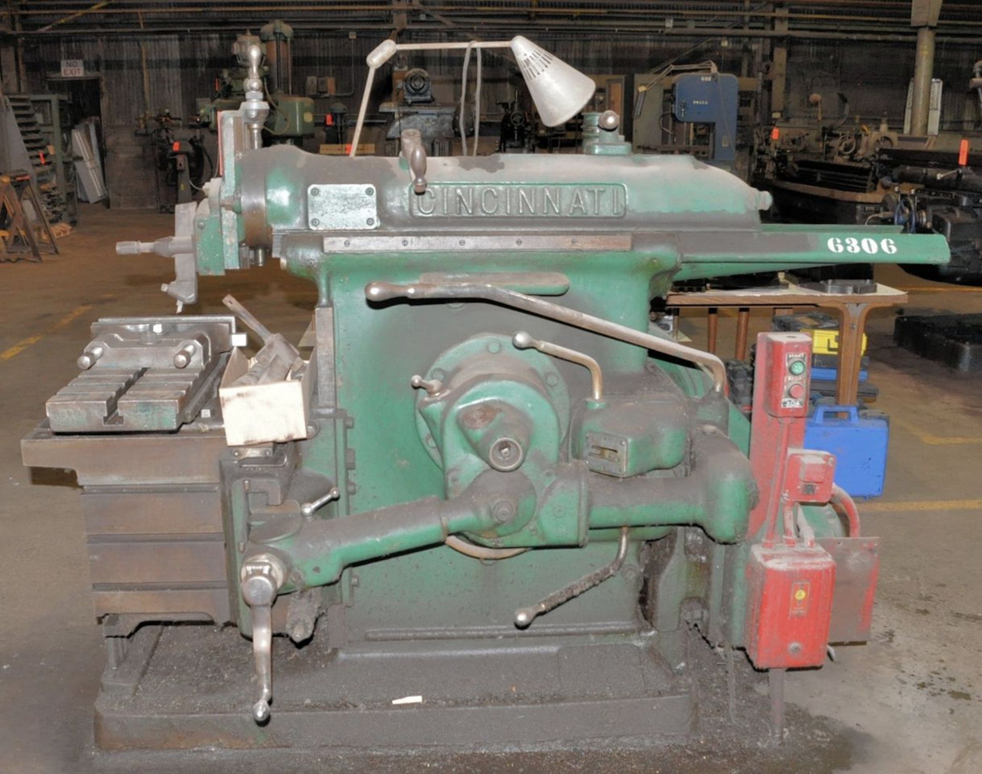 Cincinnati 20" Standard Shaper, S/n N/a, 12" Machine Vise, Work Light, (Machine Shop) - Image 3 of 8