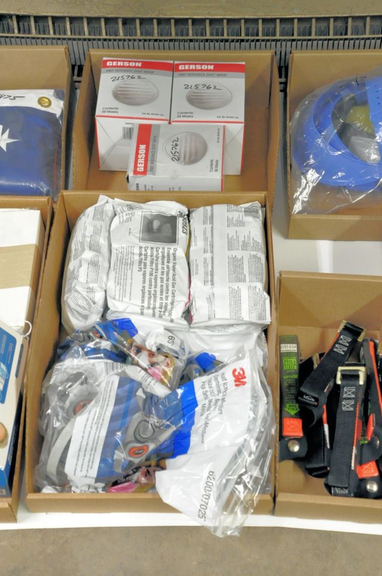 Lot - Various Safety Apparel, Safety Glasses, Dust Masks, Face Masks, Knee Pads, Shields, etc. in ( - Image 4 of 6