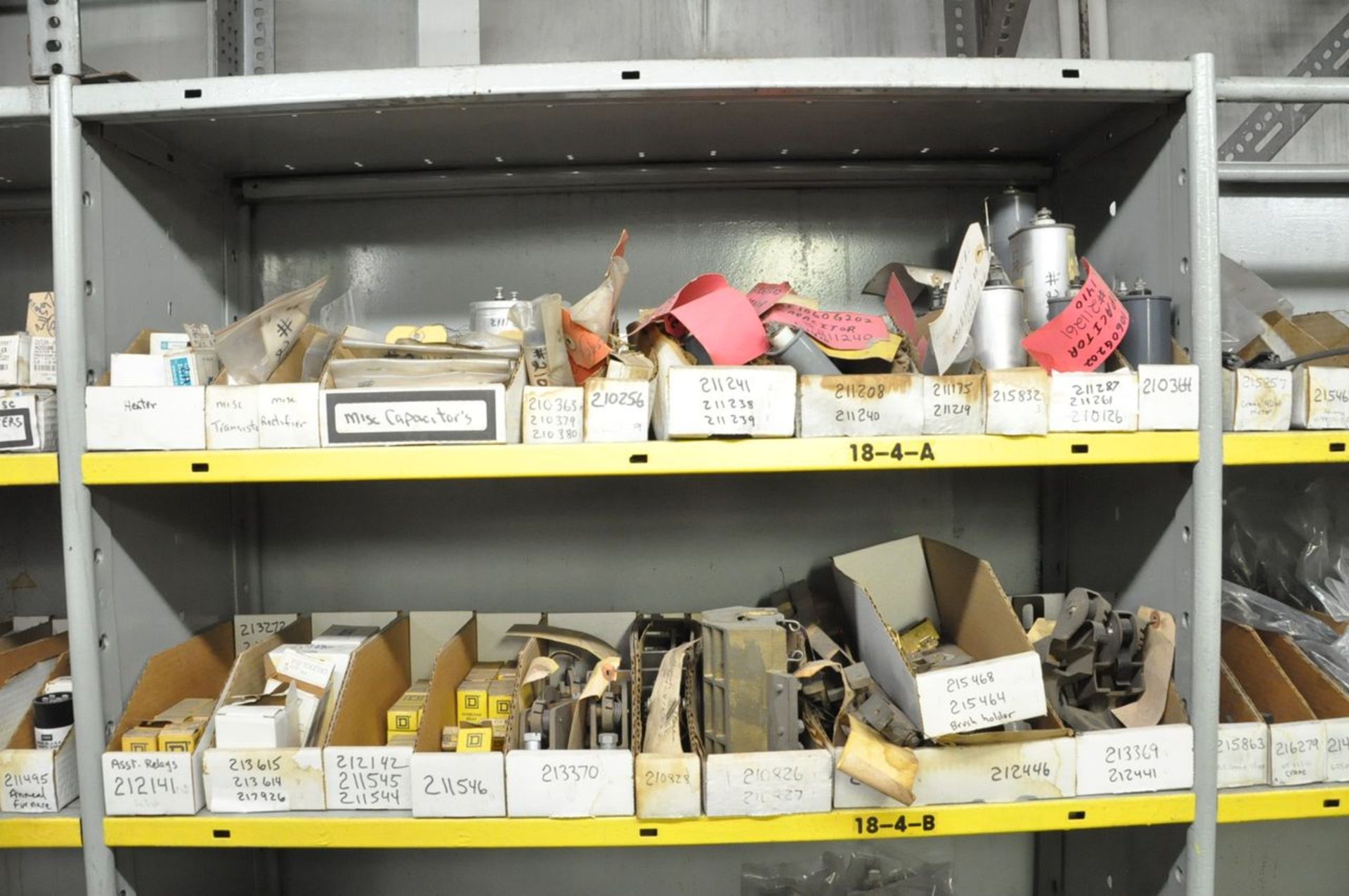 Lot - Various Machine Parts in (6) Sections and on (2) Pallets Along (1) Wall, (Storeroom) - Image 9 of 18