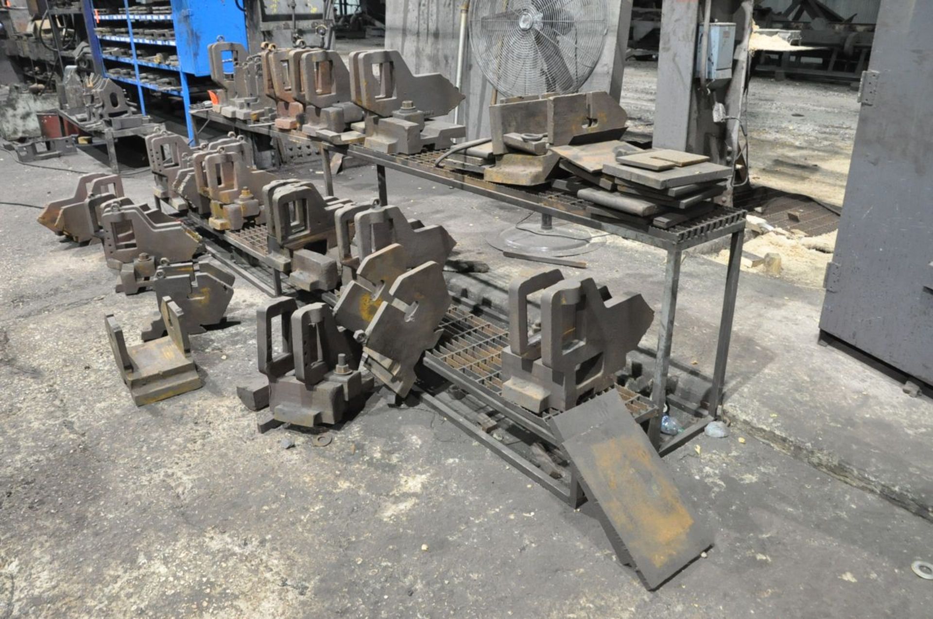 Lot - Various Roll Stand Repair on (2) Stands and (1) Cabinet, (Mill Bldg North End)